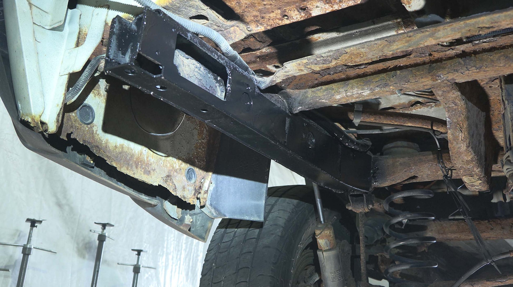 Rear Frame Repair Kit for Avalanche/Suburban/Yukon Driver Side Rust Buster Frameworks-6