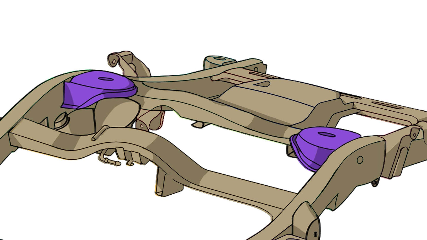 Rust Buster Frameworks Rear Upper Coil Spring Bucket For Avalanche/Suburban/Yukon Passenger Side Rust Buster Frameworks