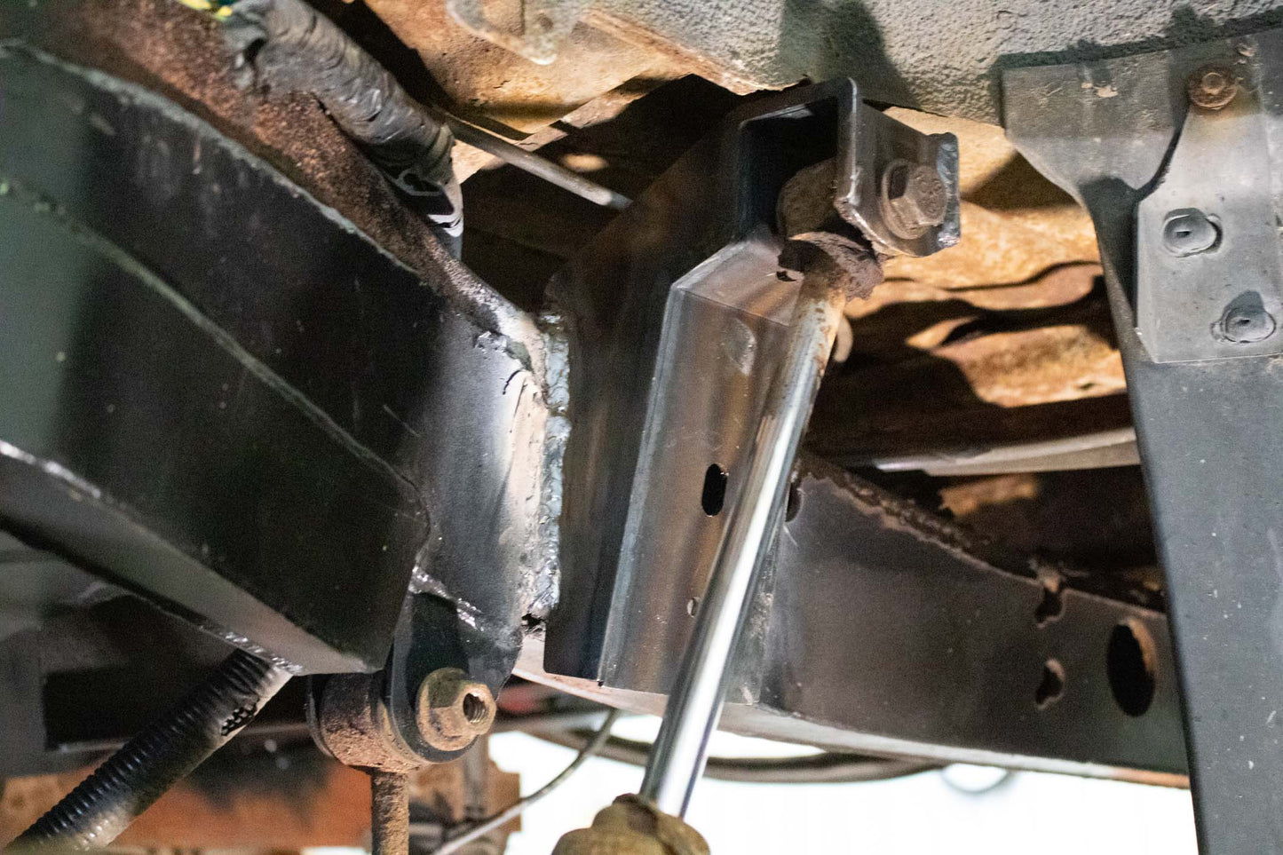 Rust Buster Frameworks Rear Upper Shock Mount For Avalanche/Suburban/Yukon Driver Side Rust Buster Frameworks