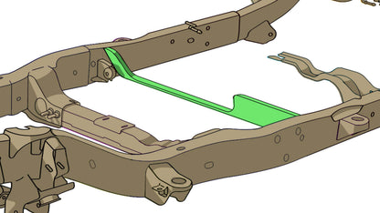 Front Frame Support Crossmember For Avalanche/Suburban/Yukon Rust Buster Frameworks-3