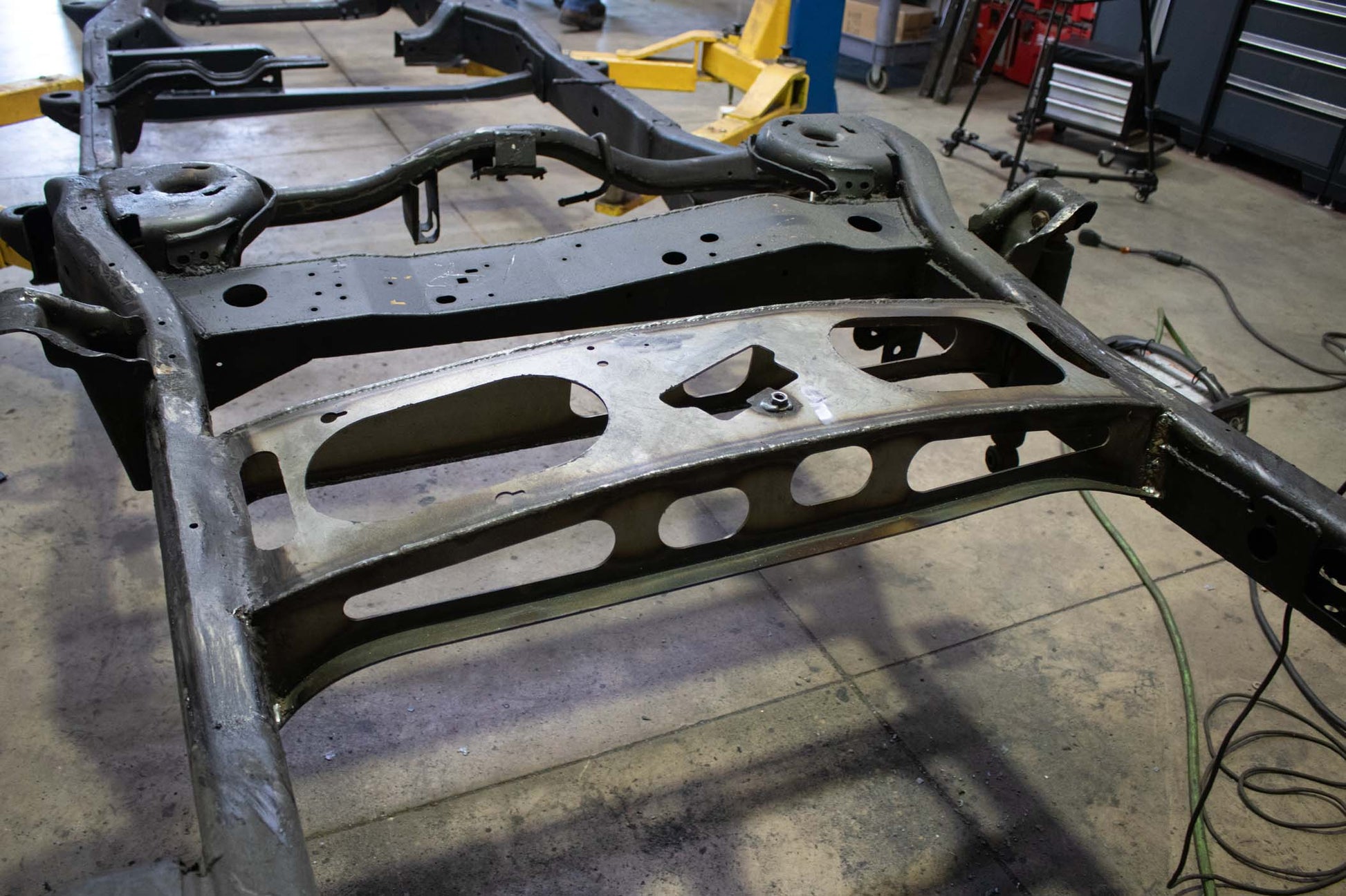 Rust Buster Frameworks Spare Tire Crossmember For 2007-2020 Chevy and GMC SUV's Rust Buster Frameworks