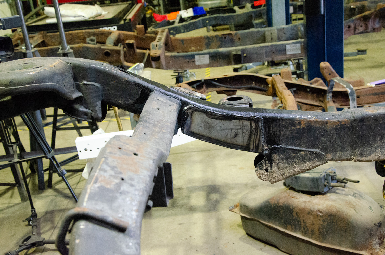 Rust Buster Frameworks 07-14 Chevy Tahoe/GMC Yukon/Cadillac Escalade Rear Upper Control Arm Section - Left Rust Buster Frameworks