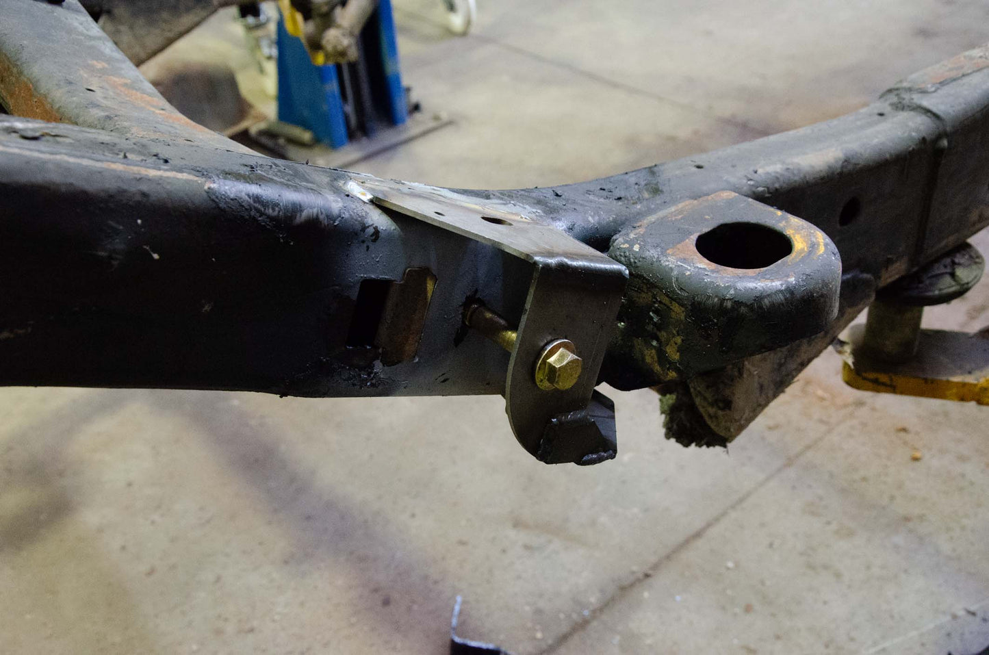 Rust Buster Frameworks 07-14 Chevy Tahoe/GMC Yukon/Cadillac Escalade Rear Upper Control Arm Mount - Left Rust Buster Frameworks