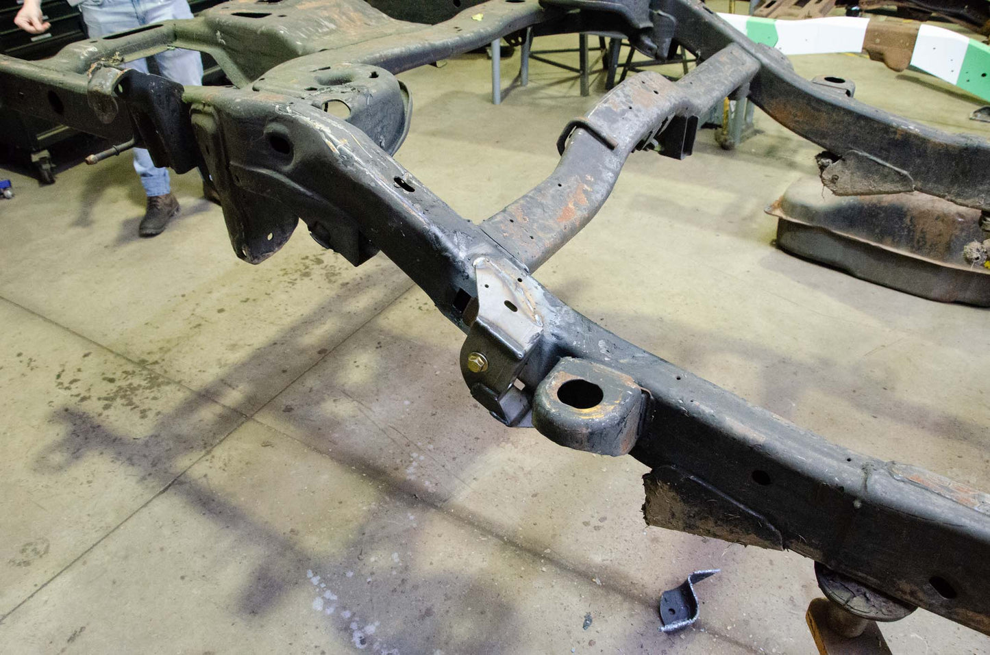 Rust Buster Frameworks 07-14 Chevy Tahoe/GMC Yukon/Cadillac Escalade Rear Upper Control Arm Mount - Left Rust Buster Frameworks