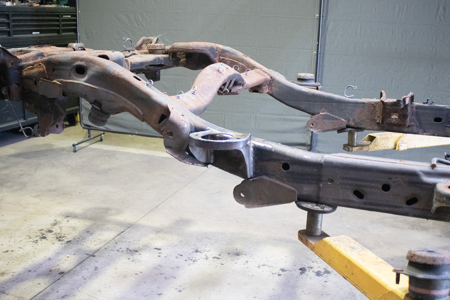 Center Rear Body Mount Driver Side For 2015-2020 GM Large SUV Rust Buster Frameworks-6