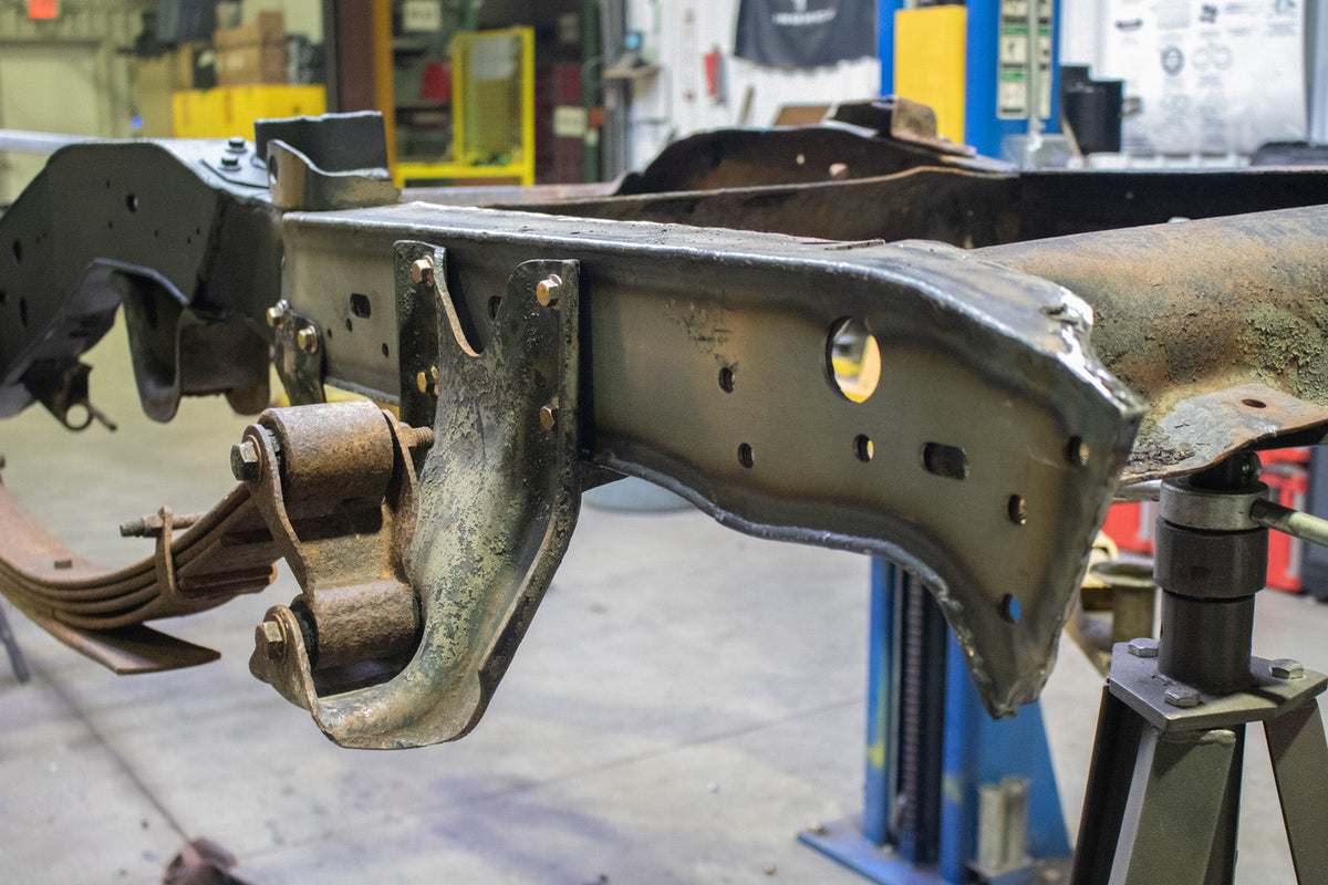 Rear Frame Section Driver Side For 1973-1991 Chevy/GMC K5 Blazer/Jimmy Rust Buster Frameworks-4