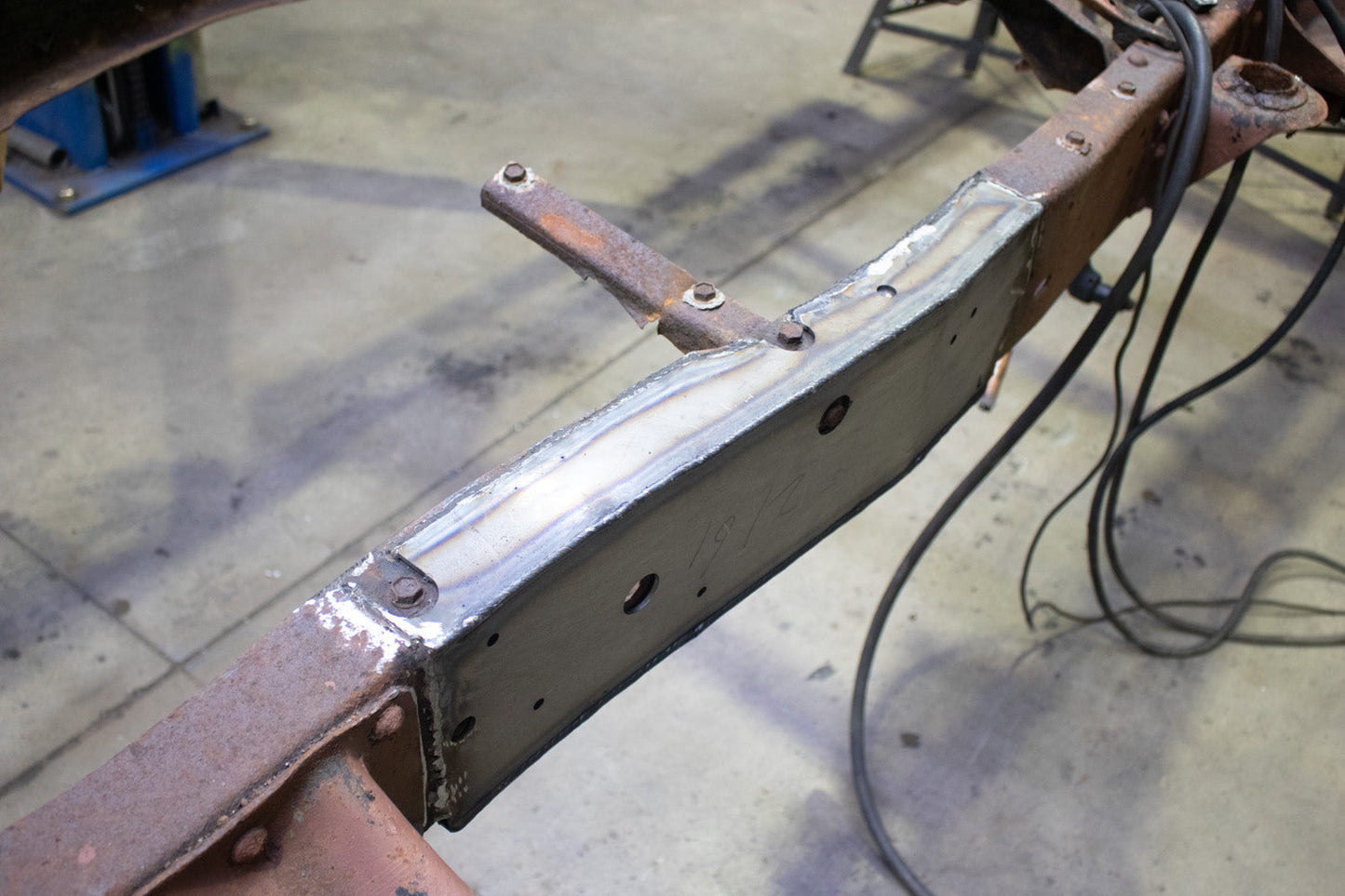 Center Frame Section Driver Side For 1973-1991 Chevy/GMC K5 Blazer/Jimmy Rust Buster Frameworks-5