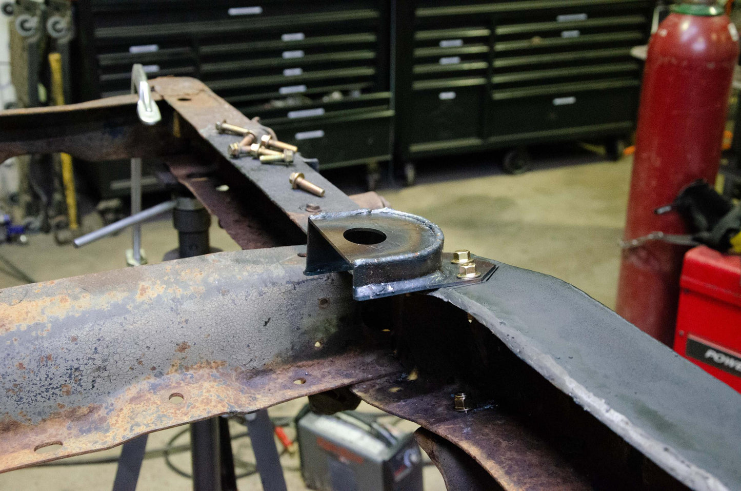 Rear Body Mount For 73-91 Chevy K5 Blazer - Left Rust Buster Frameworks-5