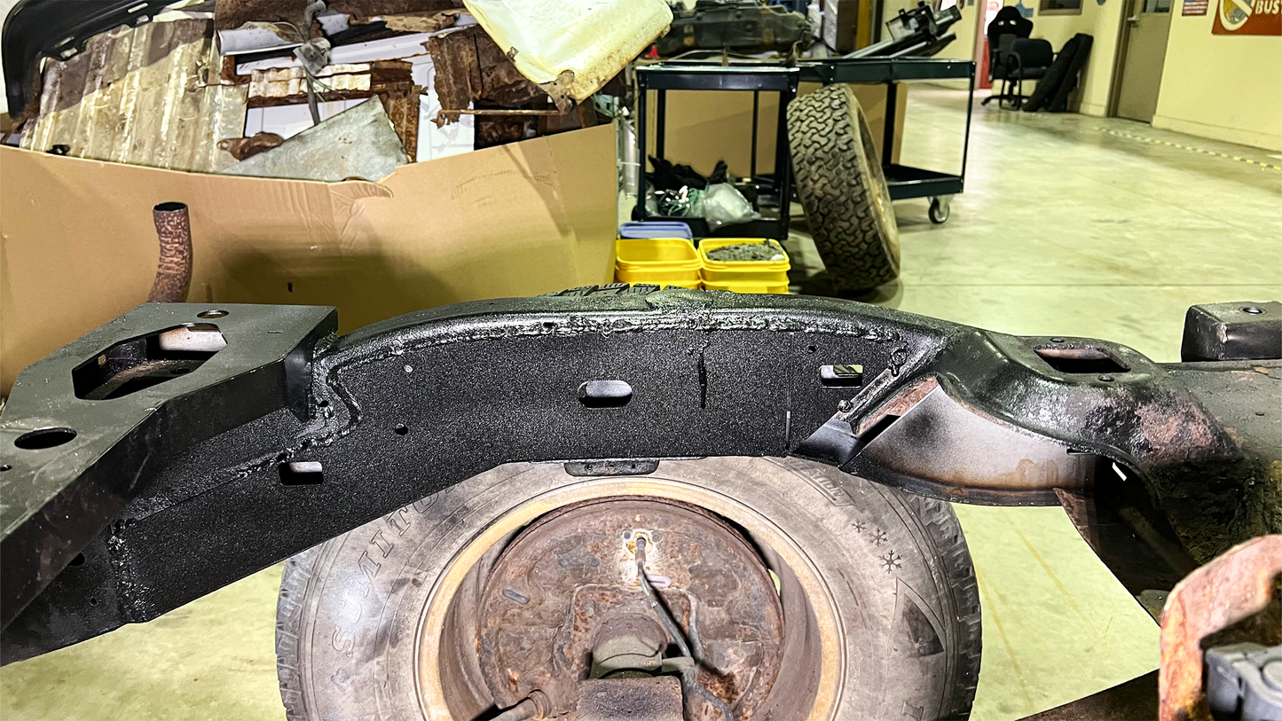 2004-2012 GM Colorado & Canyon Crew Cab Rear Over Axle Frame Section RB7502 Rust Buster Frameworks-7