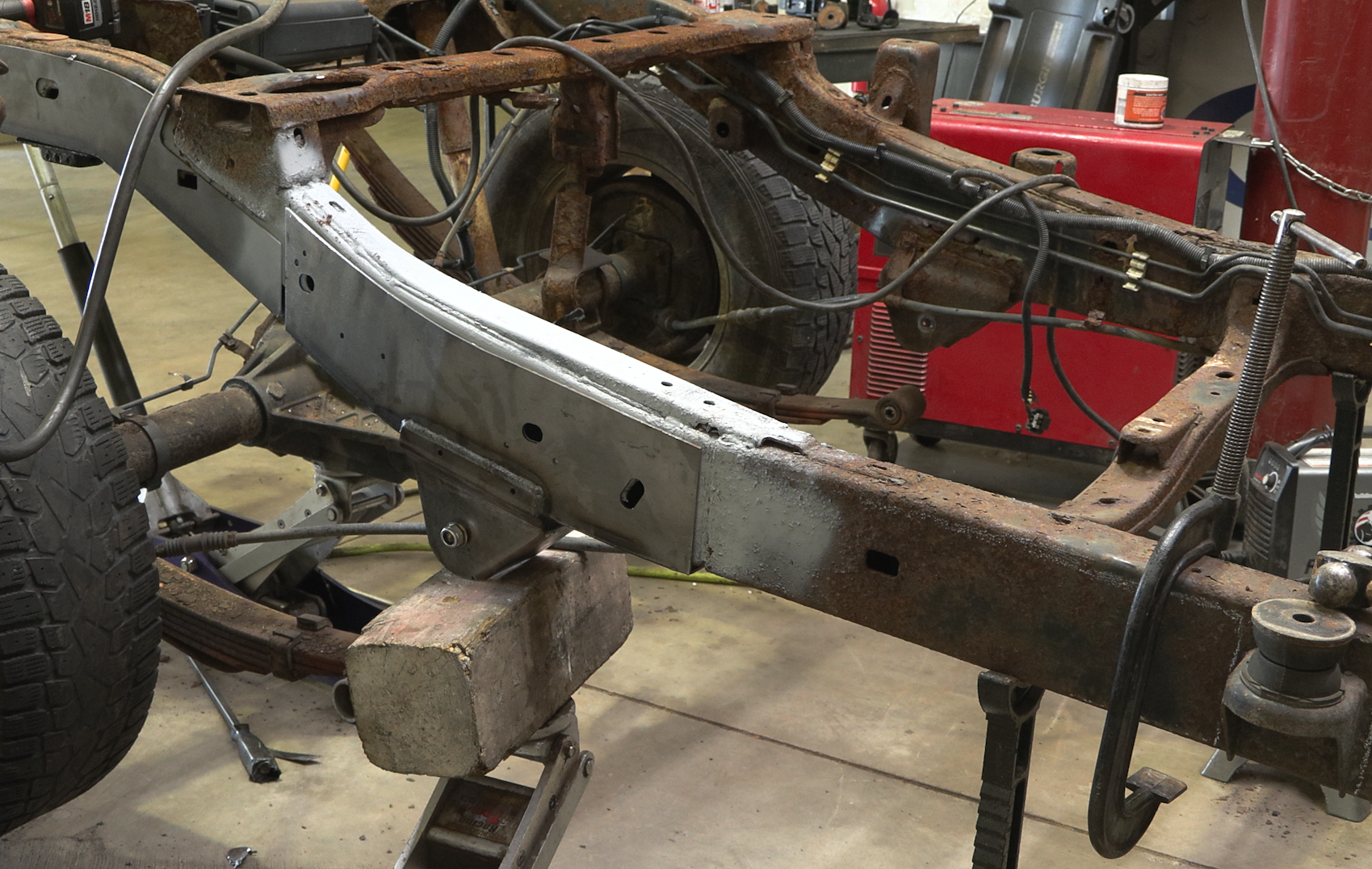 2004-2012 Chevy Colorado & GMC Canyon Rear Forward Leaf Spring Mount RB7503 Rust Buster Frameworks-1