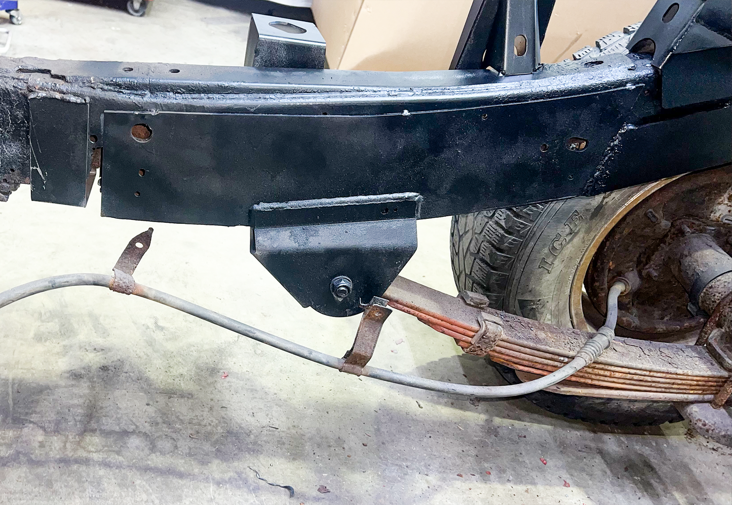 2004-2012 Chevy Colorado & GMC Canyon Rear Forward Leaf Spring Mount RB7503 Rust Buster Frameworks-6