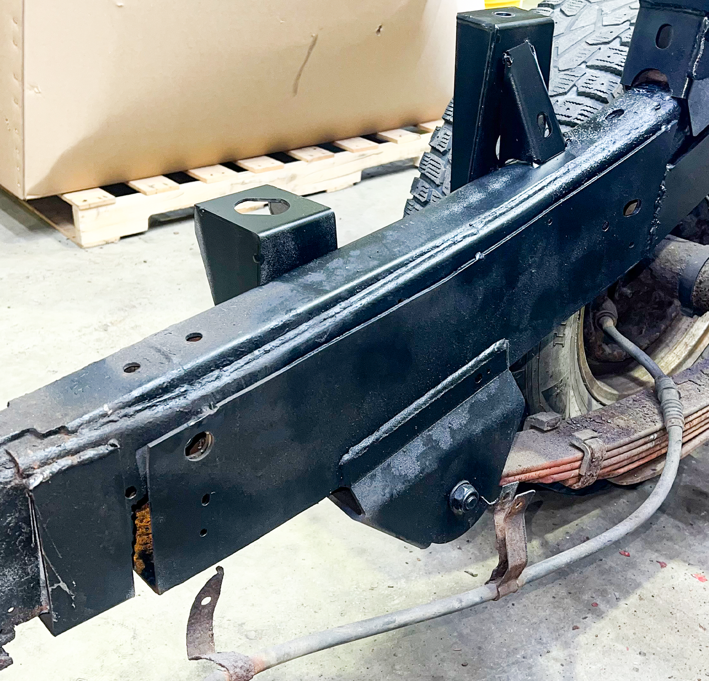2004-2012 Chevy Colorado & GMC Canyon Rear Forward Leaf Spring Mount RB7503 Rust Buster Frameworks-7