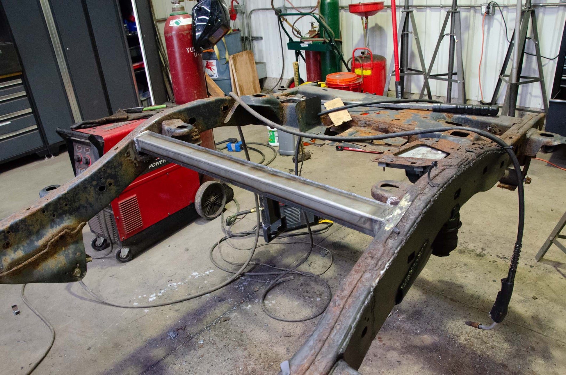 Rust Buster Frameworks 06-10 Hummer H3 Fuel Tank Crossmember Rust Buster Frameworks