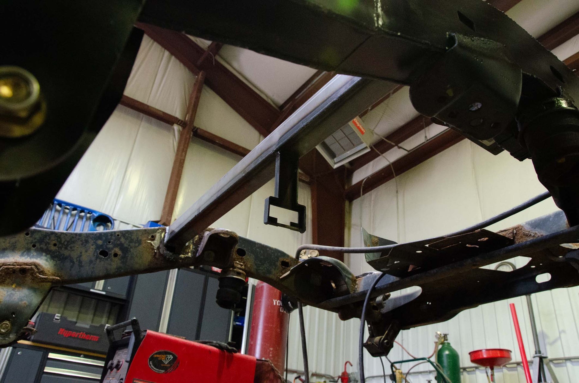 Rust Buster Frameworks 06-10 Hummer H3 Fuel Tank Crossmember Rust Buster Frameworks