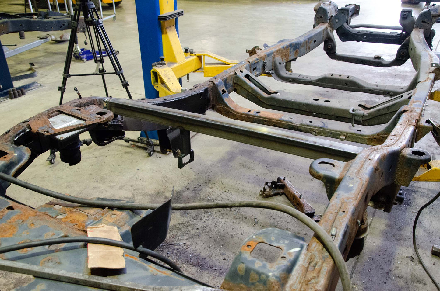 Rust Buster Frameworks 06-10 Hummer H3 Fuel Tank Crossmember Rust Buster Frameworks