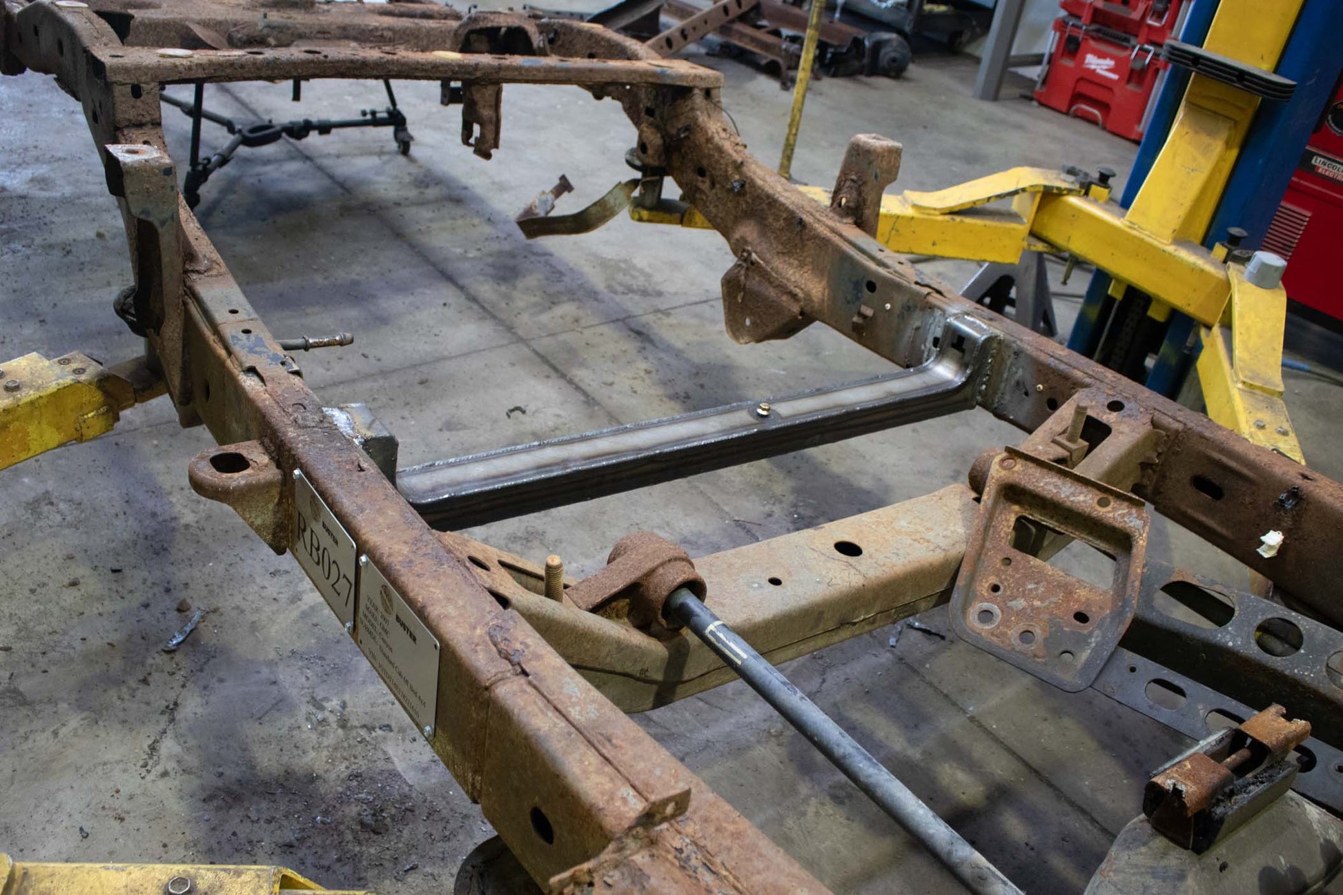 Rust Buster Frameworks Rust Buster Forward Fuel Tank Crossmember for 2004-2012 Colorado/Canyon RB7523