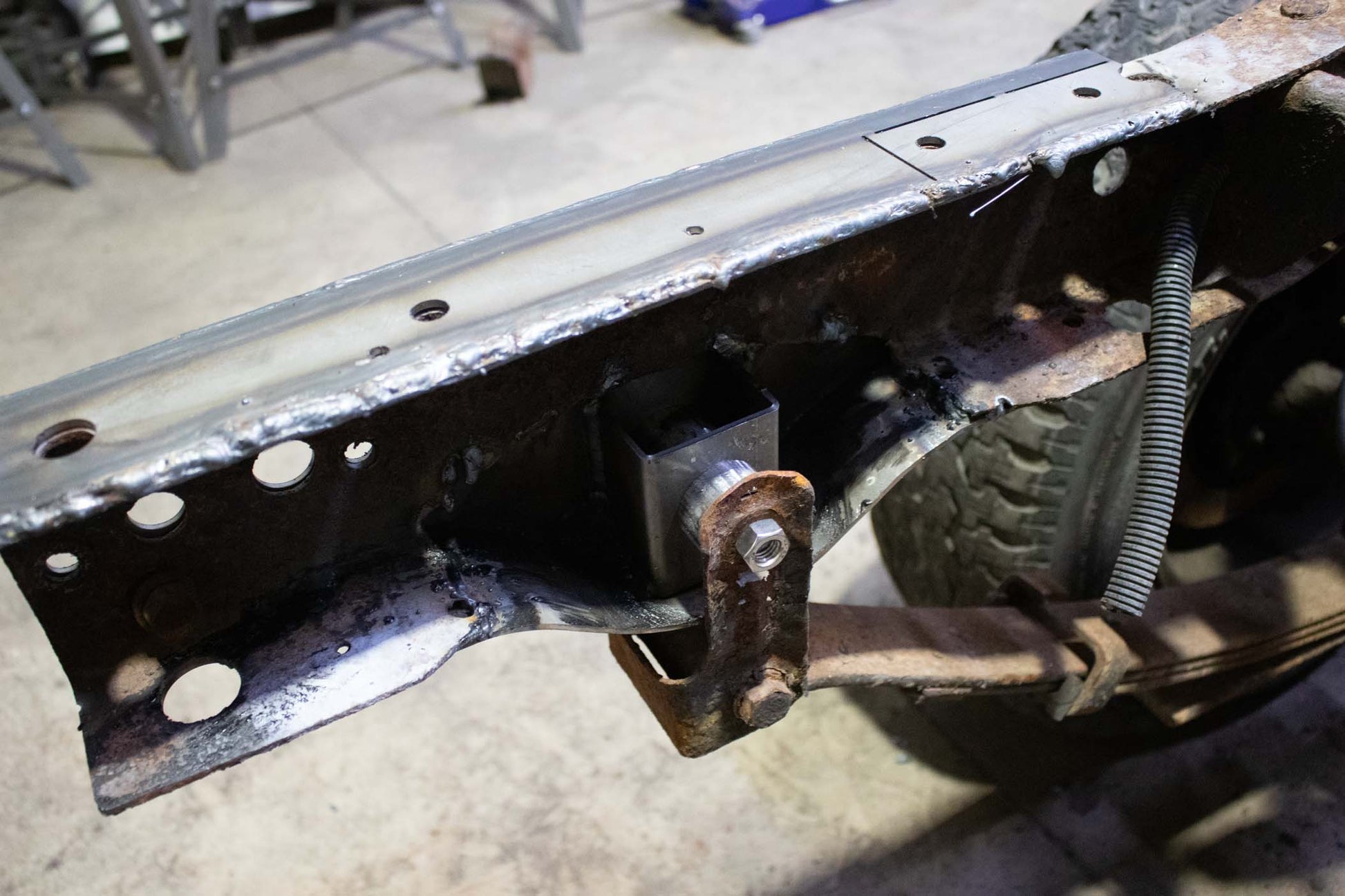 Rust Buster Frameworks Rear Frame Repair Kit For 94-04 Chevy S10/GMC Sonoma Passenger Side Rust Buster Frameworks