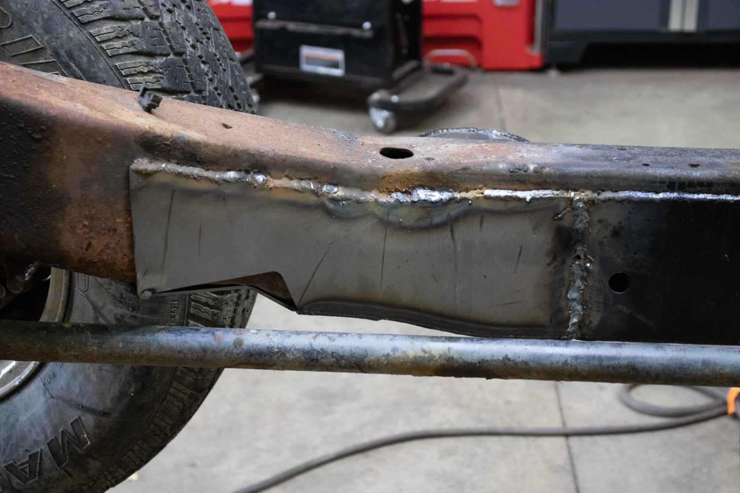 Rust Buster Frameworks Front Frame Repair Kit For 94-04 Chevy S10/GMC Sonoma Passenger Side Rust Buster Frameworks