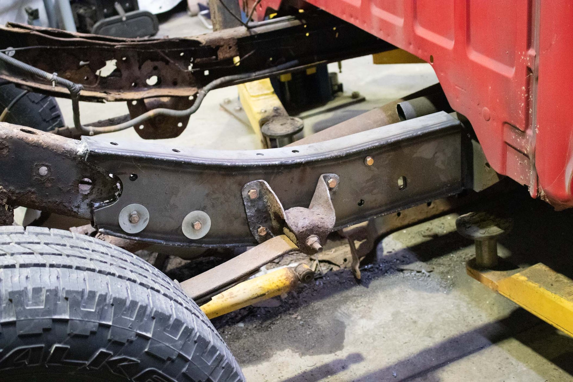 Leaf Spring Frame Repair Kit For 1997-2004 Dodge Dakota RB7703 Rust Buster Frameworks-12