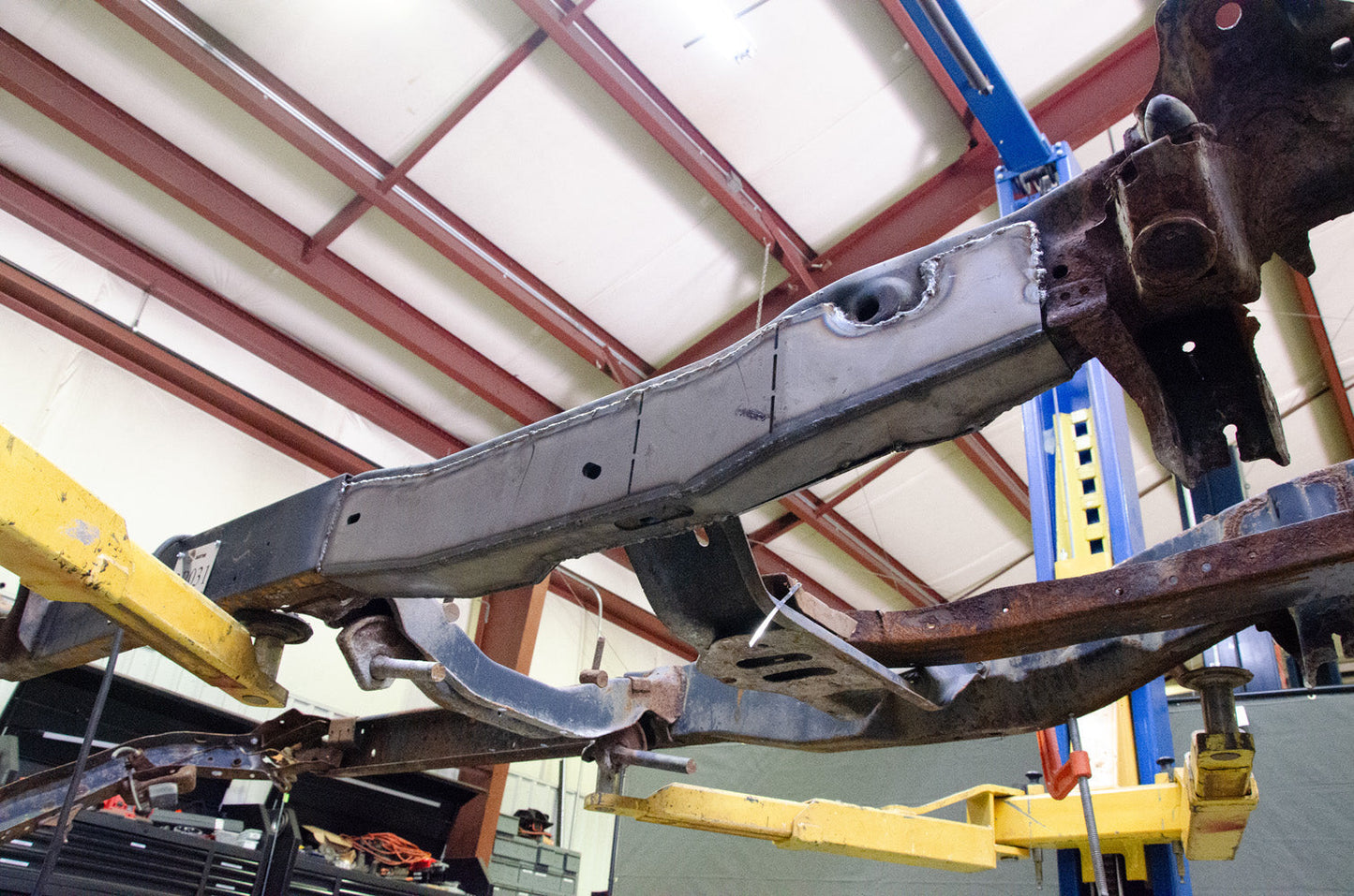 Rust Buster Frameworks 97-99 Dodge Dakota Club Cab 6.5 Foot Bed 4wd Front Frame Section - Left Rust Buster Frameworks