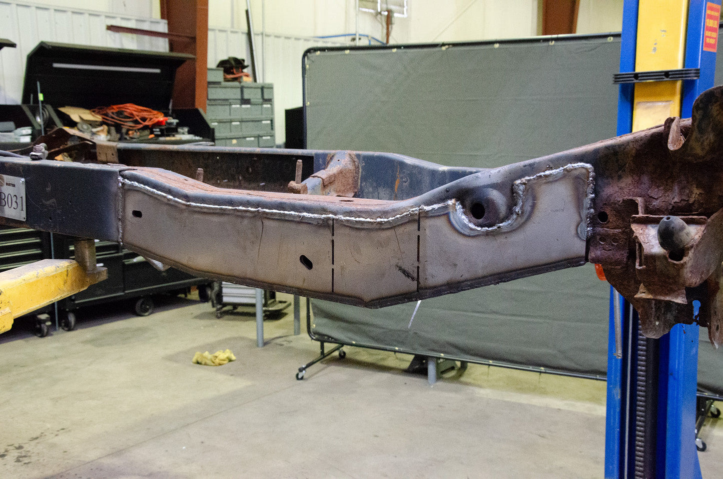 Rust Buster Frameworks 97-99 Dodge Dakota Club Cab 6.5 Foot Bed 4wd Front Frame Section - Right Rust Buster Frameworks