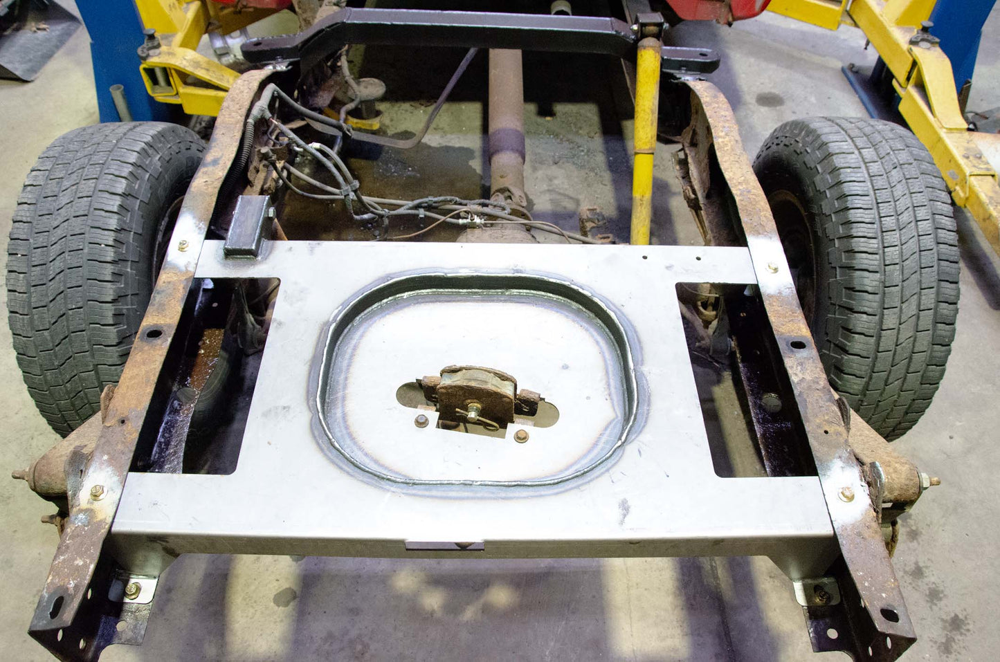 Rust Buster Frameworks Rust Buster Spare Tire Crossmember For 1997-2004 Dodge Dakota RB7706