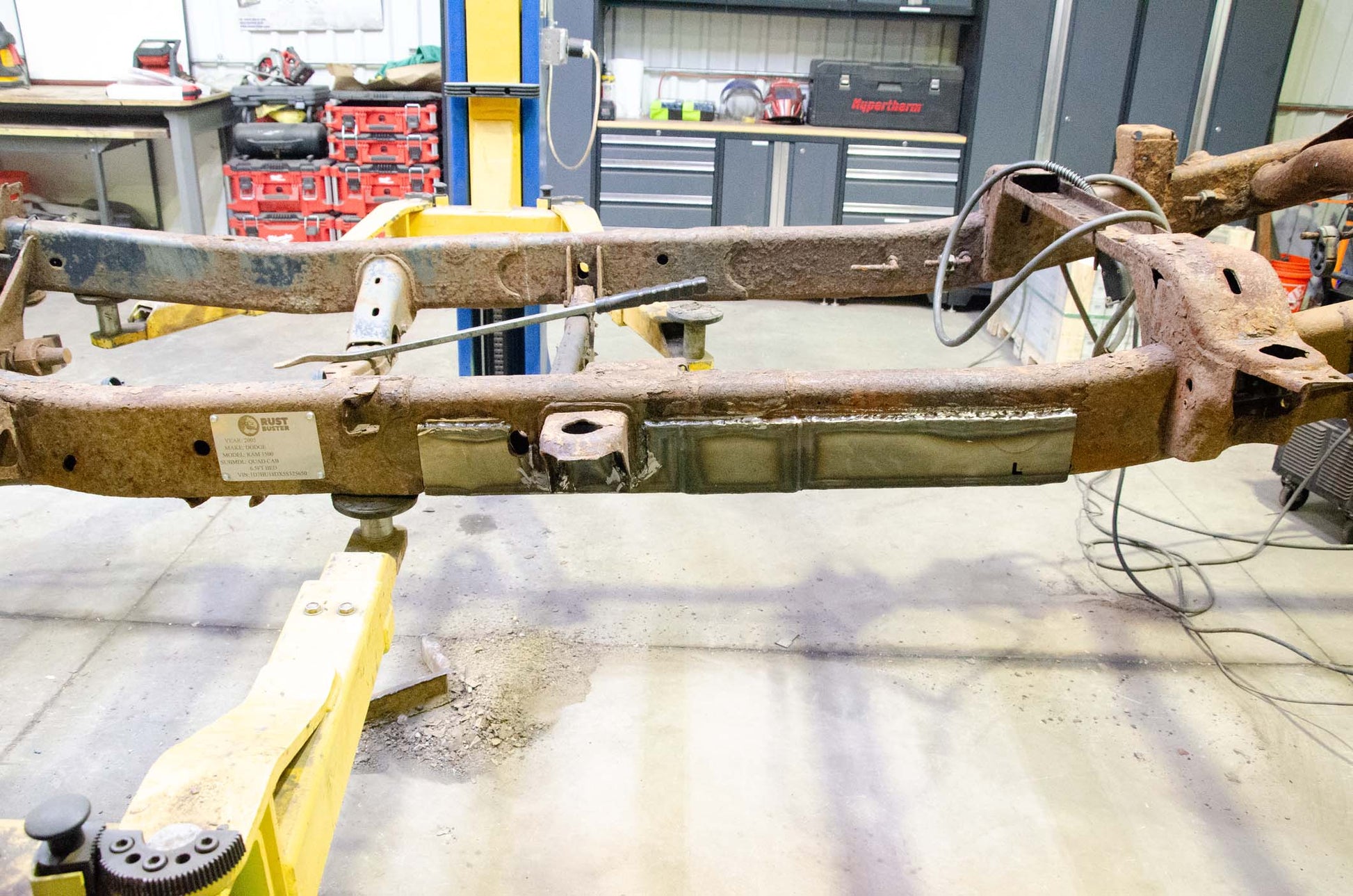 Rust Buster Frameworks Rust Buster Middle Frame Repair Kit For 2002-2008 Dodge Ram 1500 RB7715