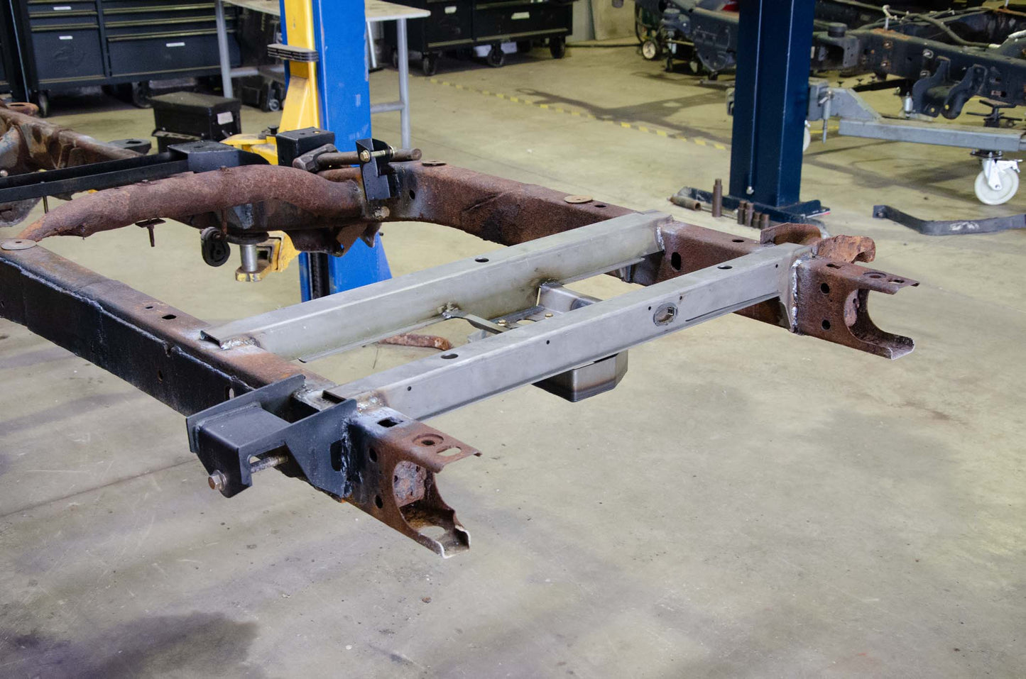 Rust Buster Frameworks 02-08 Dodge Ram 1500 4x4 QuadCab 6.5 Foot Bed Spare Tire Crossmember Rust Buster Frameworks