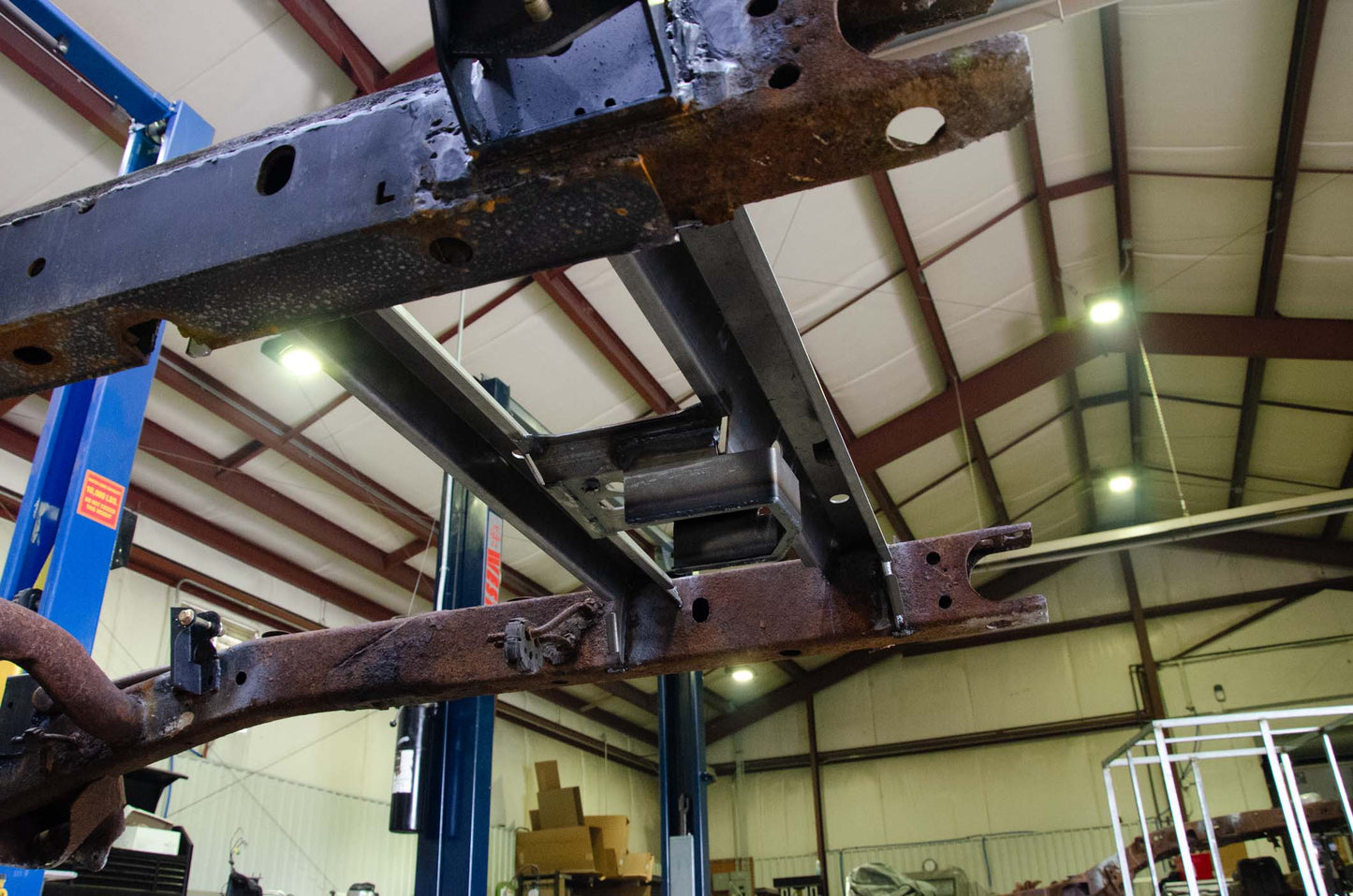 Rust Buster Frameworks 02-08 Dodge Ram 1500 4x4 QuadCab 6.5 Foot Bed Spare Tire Crossmember Rust Buster Frameworks