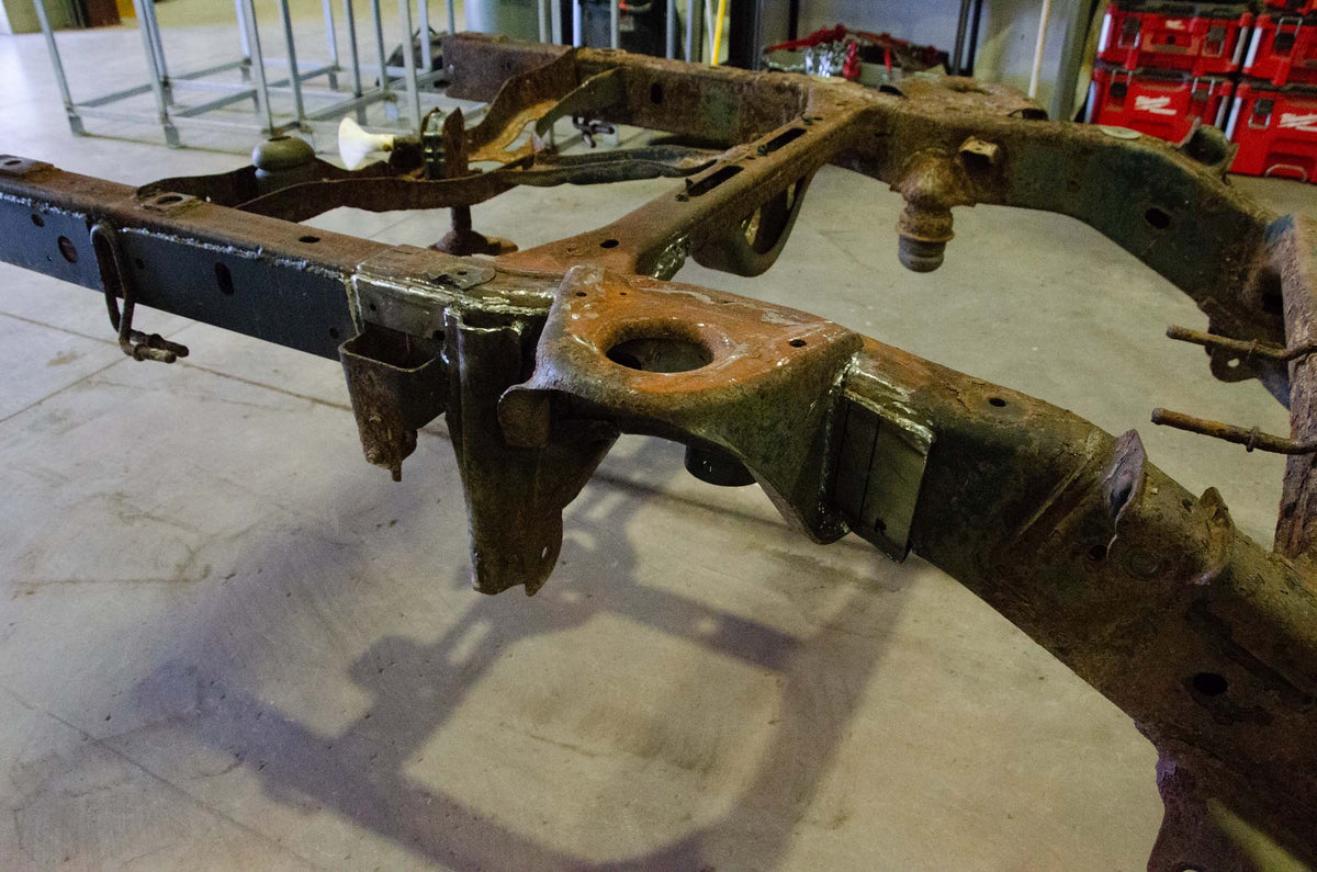 09-18 Dodge Ram 1500 Quad Cab 6.5 Foot Bed 4x4 Over-Axle Frame Section - Left Rust Buster Frameworks-4