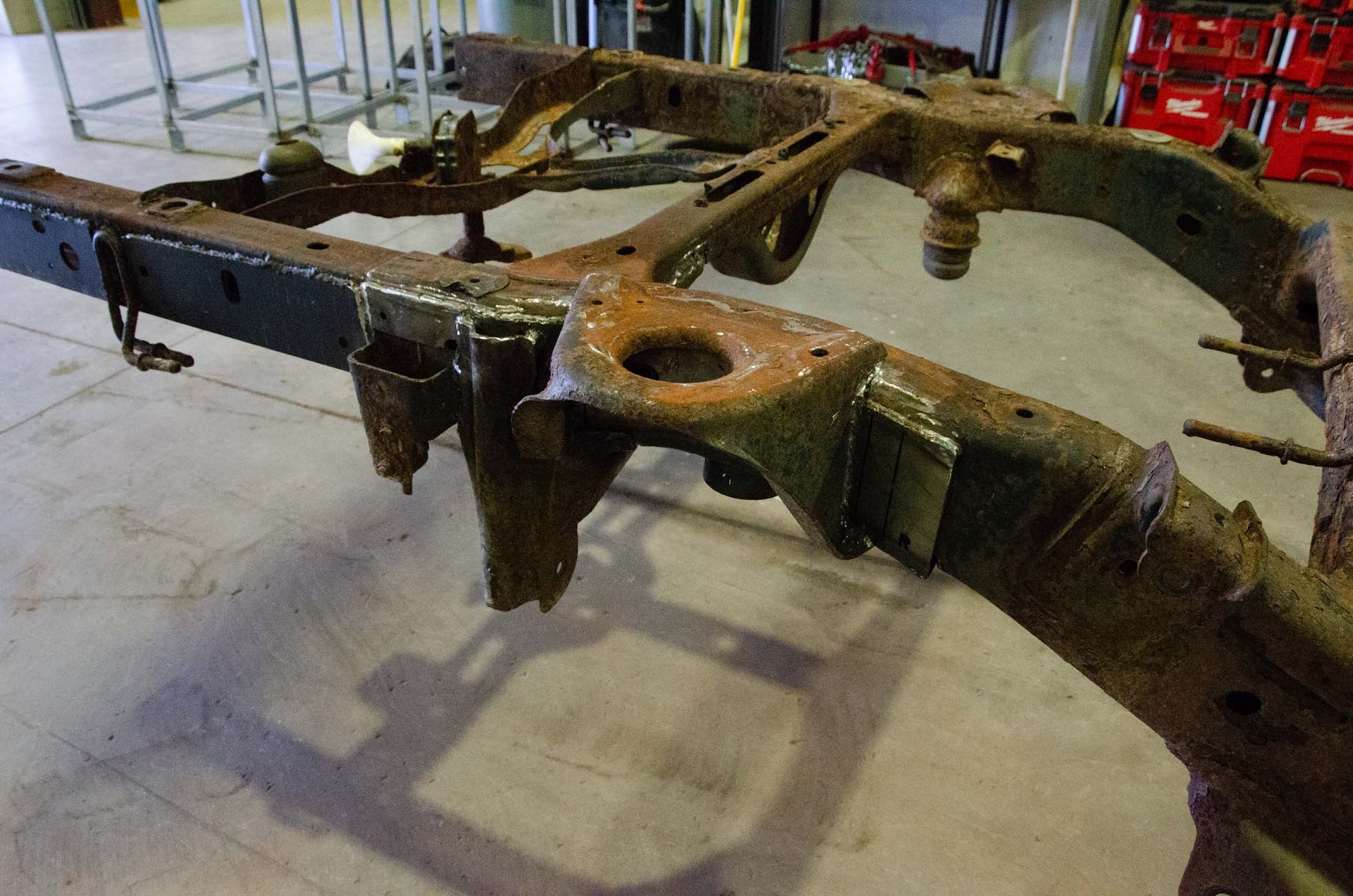 09-18 Dodge Ram 1500 Quad Cab 6.5 Foot Bed 4x4 Over-Axle Frame Section - Left Rust Buster Frameworks-4