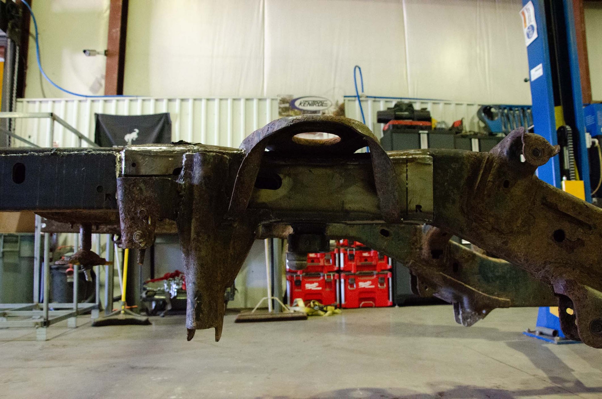 09-18 Dodge Ram 1500 Quad Cab 6.5 Foot Bed 4x4 Over-Axle Frame Section - Left Rust Buster Frameworks-5