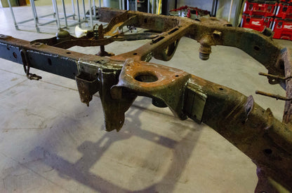 09-18 Dodge Ram 1500 Quad Cab 6.5 Foot Bed 4x4 Over-Axle Frame Section - Right Rust Buster Frameworks-4