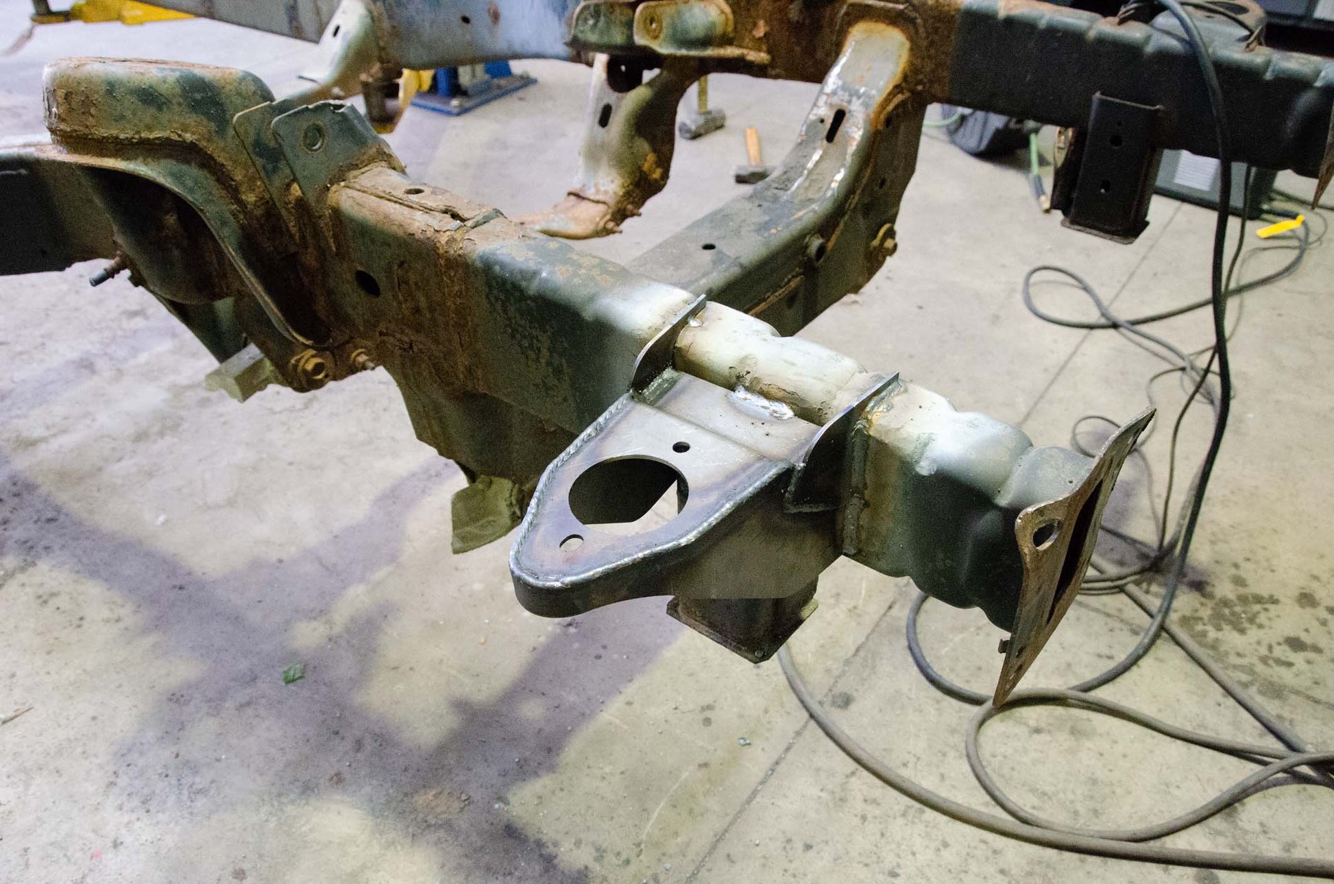 09-18 Dodge Ram 1500 Quad Cab 6.5 Foot Bed 4x4 Core Support Mount - Left Rust Buster Frameworks-8