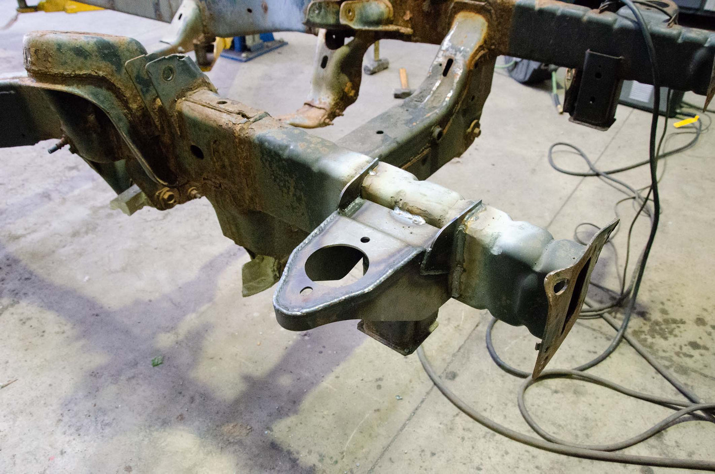 Rust Buster Frameworks 09-18 Dodge Ram 1500 Quad Cab 6.5 Foot Bed 4x4 Core Support Mount - Right Rust Buster Frameworks