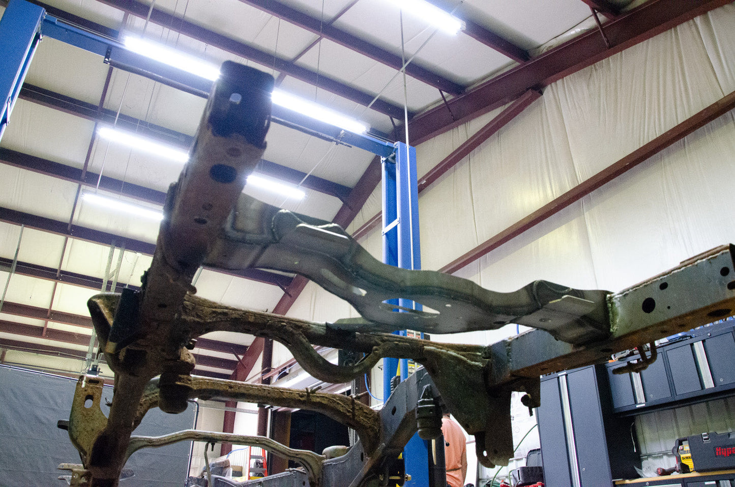 Rust Buster Frameworks 09-18 Dodge Ram 1500 Quad Cab 6.5 Foot Bed 4x4 Spare Tire Crossmember Rust Buster Frameworks