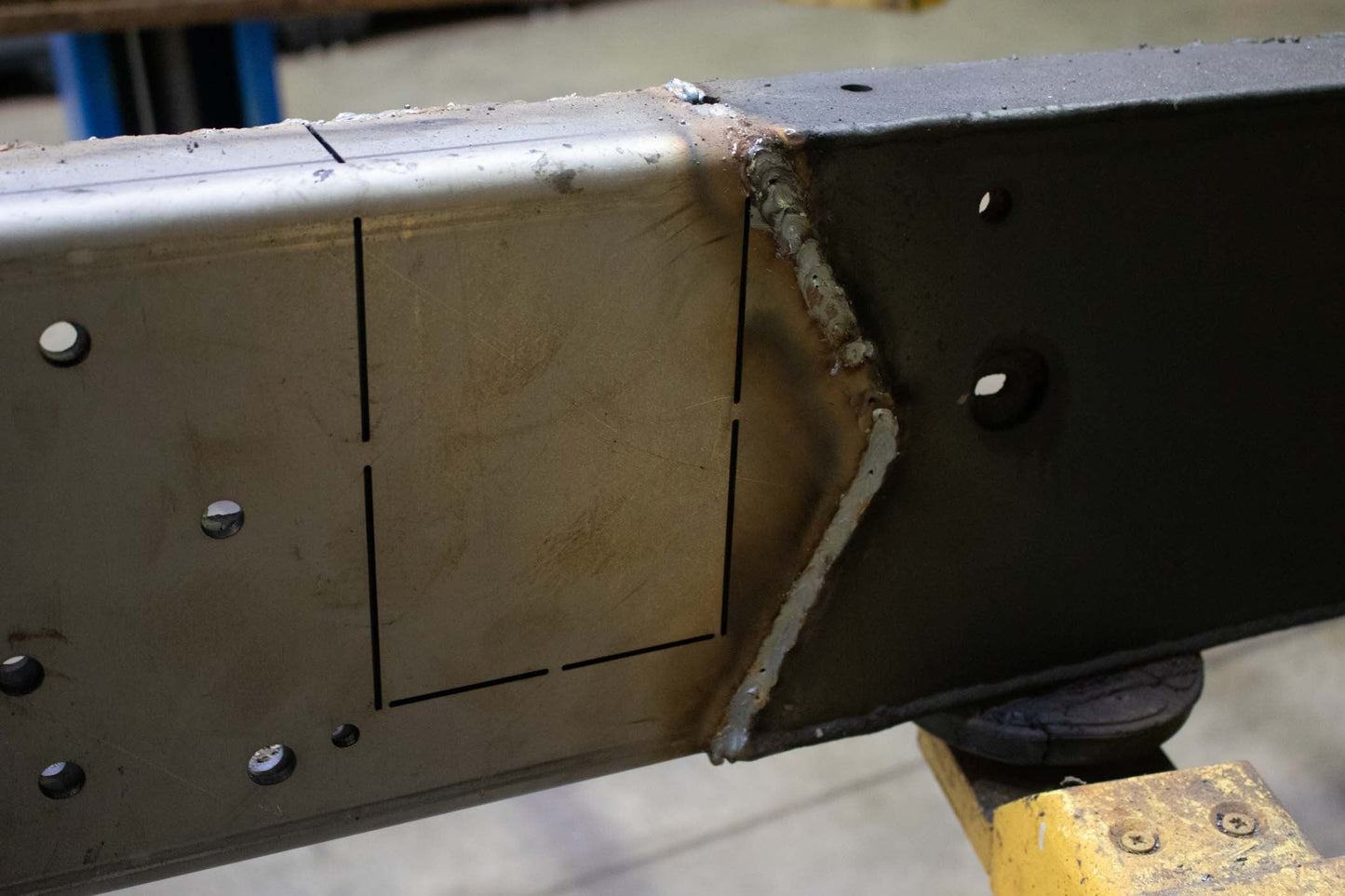 Rust Buster Frameworks Center Frame Repair Kit Passenger Side For 2001-2010 GM Pickups Rust Buster