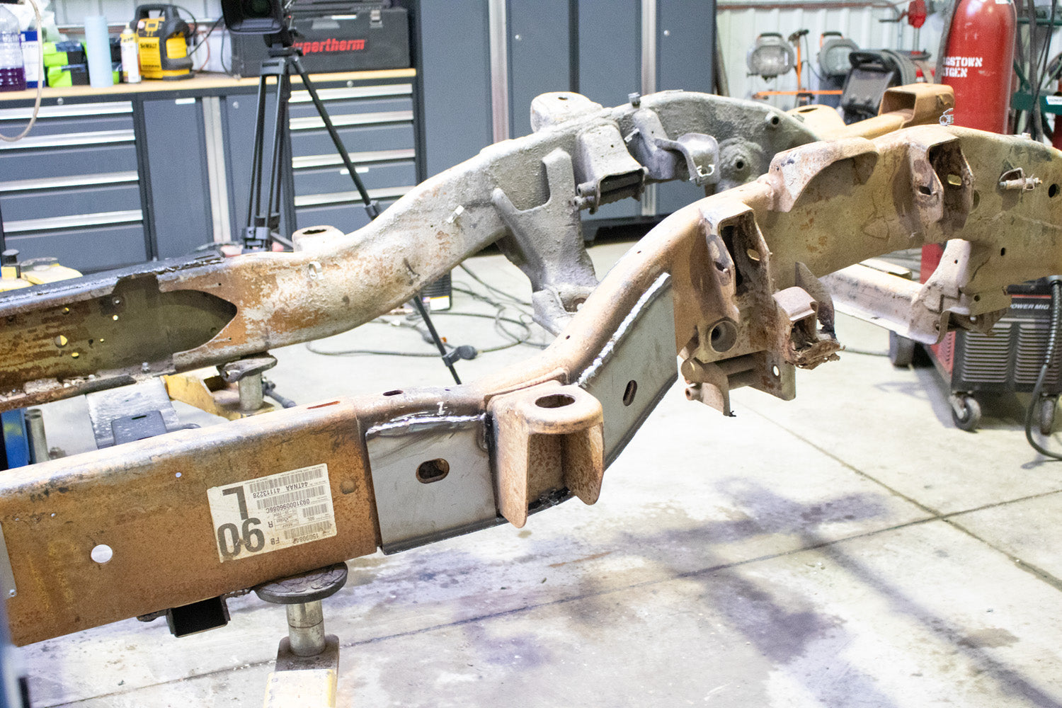 Rust Buster Frameworks Front Frame Repair Kit Passenger Side For 2001-2010 GM Pickups Rust Buster