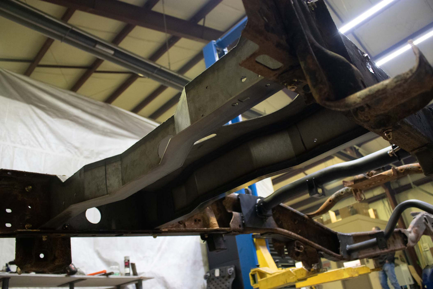 Rust Buster Frameworks Spare Tire Crossmember For 01-10 GM Pickups Rust Buster Frameworks