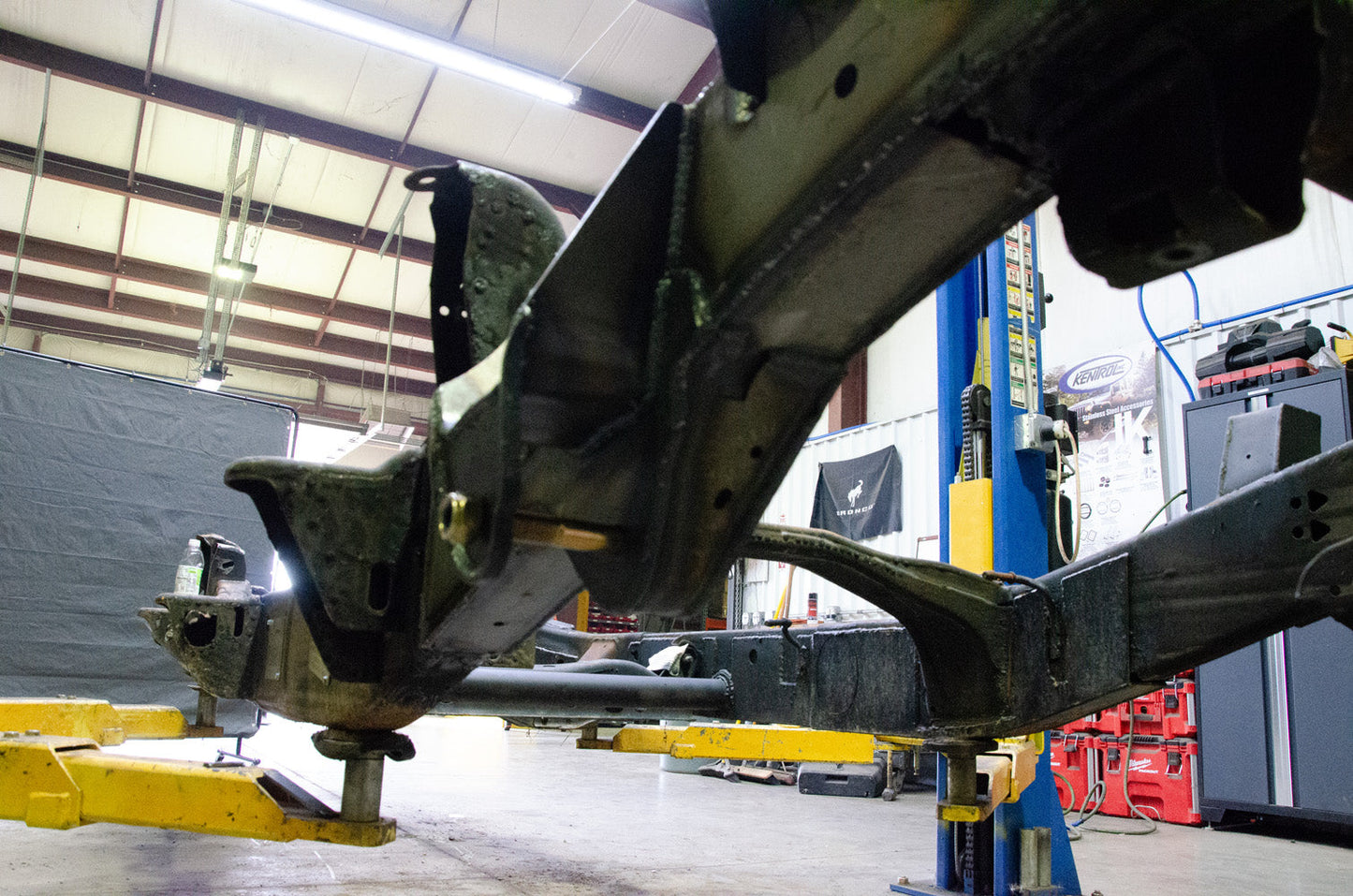 Leaf Spring Frame Repair Kit For 2011-2019 GM HD Pickups Rust Buster Frameworks-22