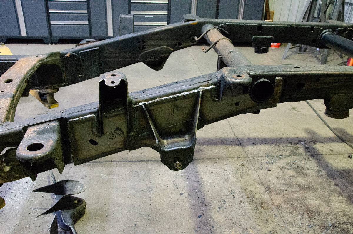 Leaf Spring Frame Repair Kit For 2011-2019 GM HD Pickups Rust Buster Frameworks-8