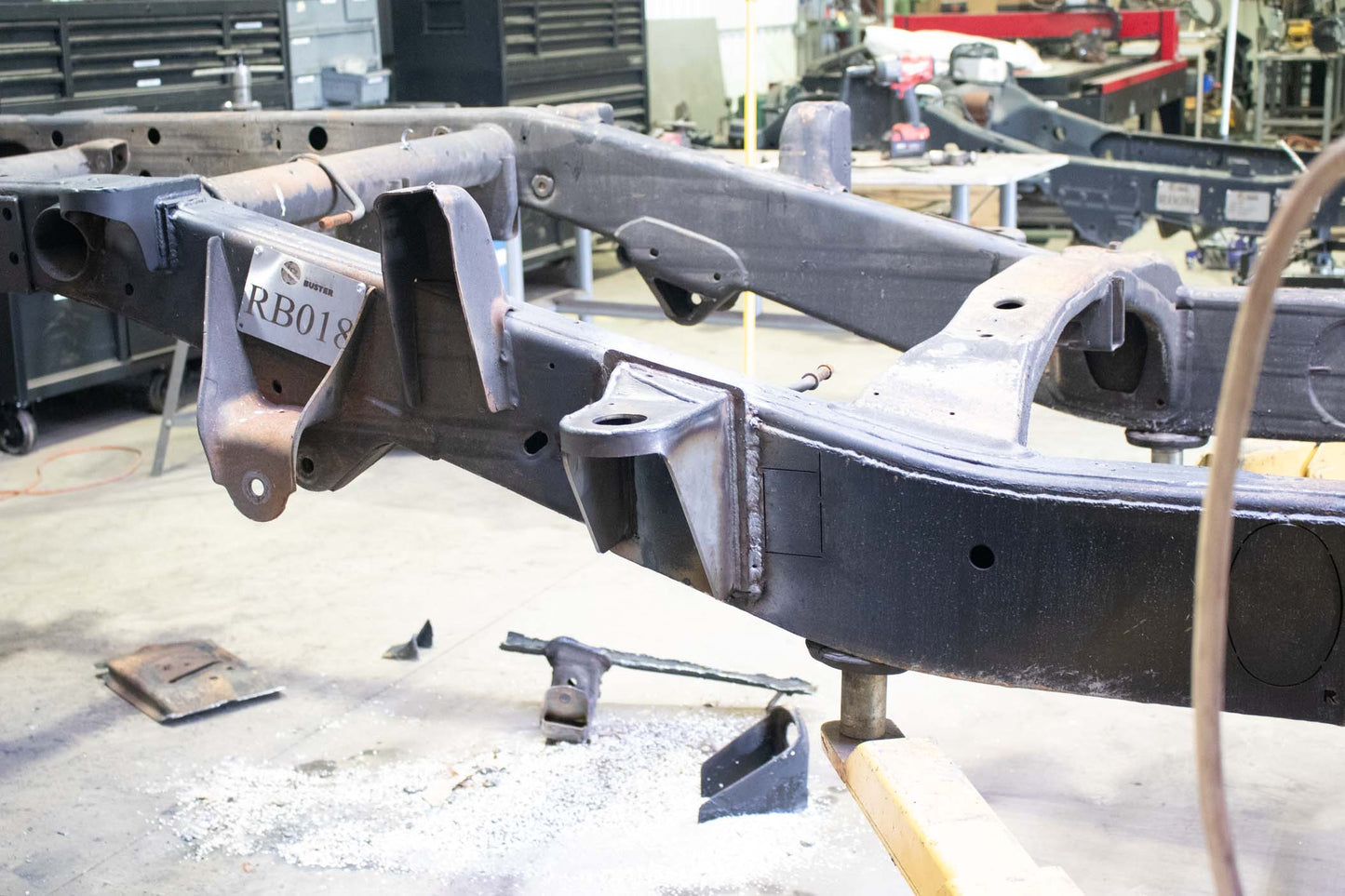 Rust Buster Frameworks Rust Buster Rear Cab Mount For 2011-2018 GM HD Pickups RB7831