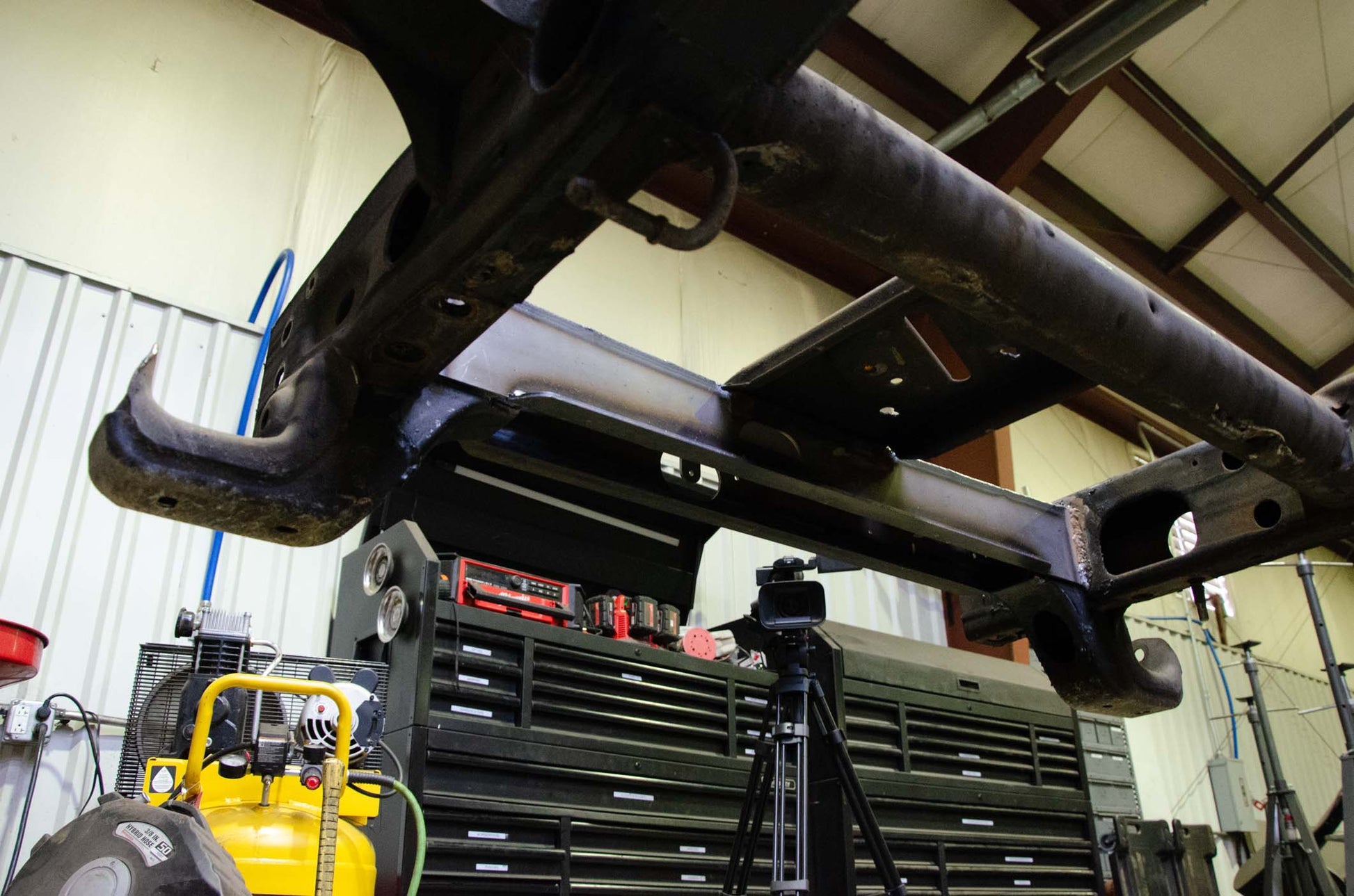 Rust Buster Frameworks Rust Buster Rear Spare Tire Crossmember For 2011-2018 GM HD Pickups RB7835