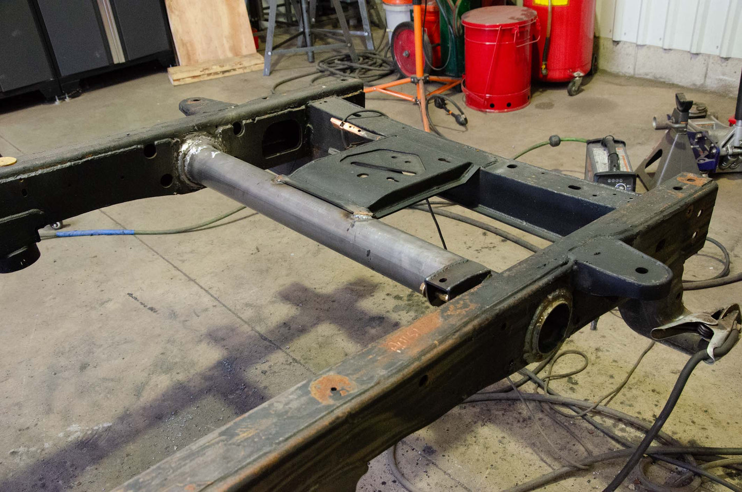 Rust Buster Frameworks 11-19 Chevy/GMC 2500HD Crew Cab 6.5 Foot Bed Forward Spare Tire Crossmember Rust Buster Frameworks