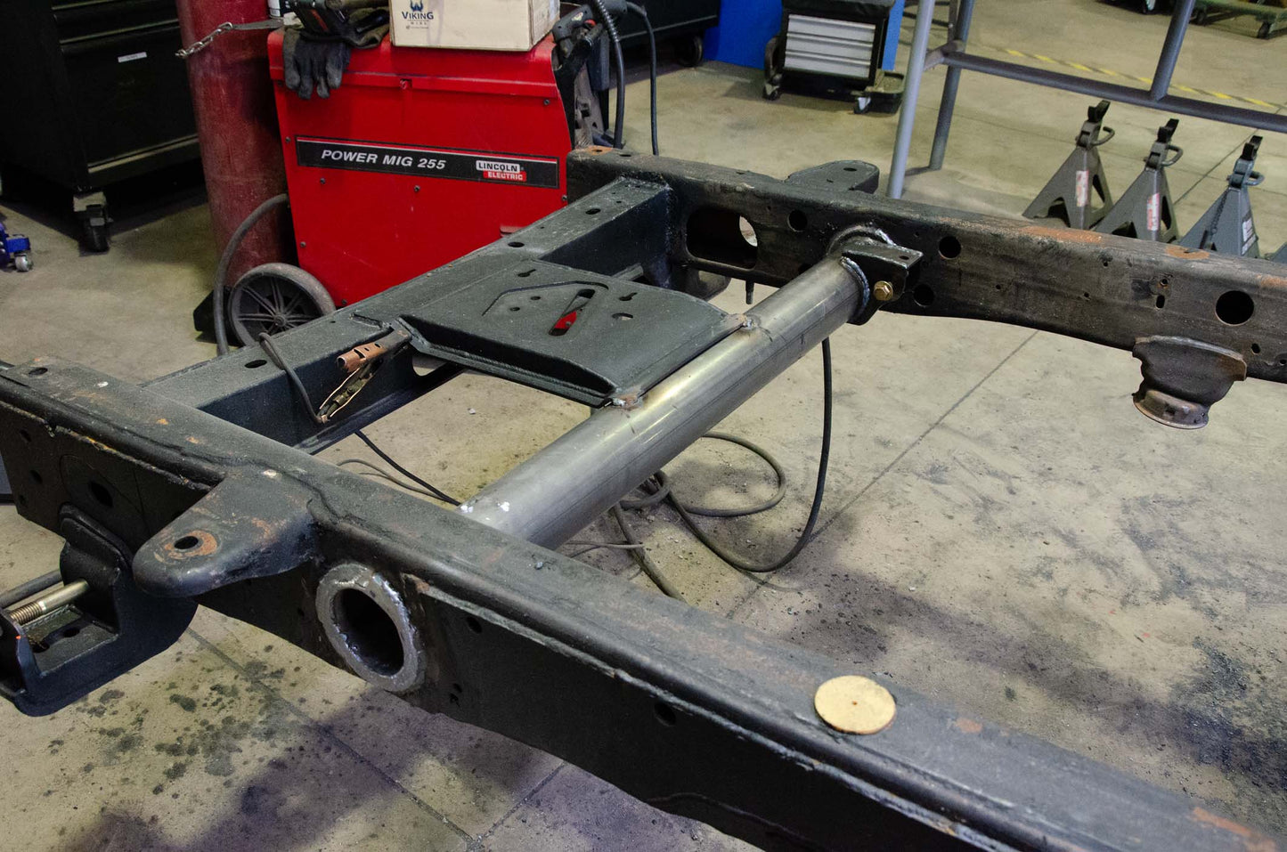 Rust Buster Frameworks 11-19 Chevy/GMC 2500HD Crew Cab 6.5 Foot Bed Forward Spare Tire Crossmember Rust Buster Frameworks