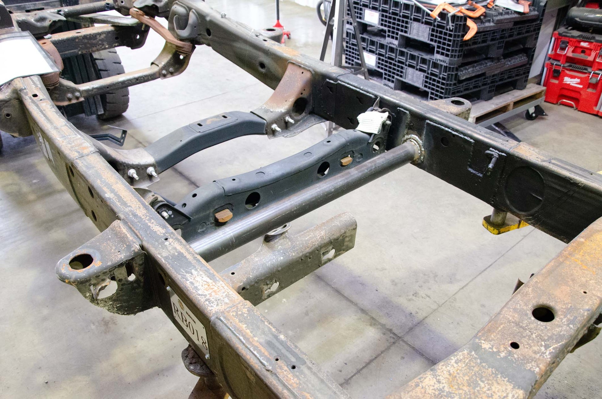 Center Frame Crossmember For 2011-2018 GM HD Pickups RB7841 Rust Buster Frameworks-3