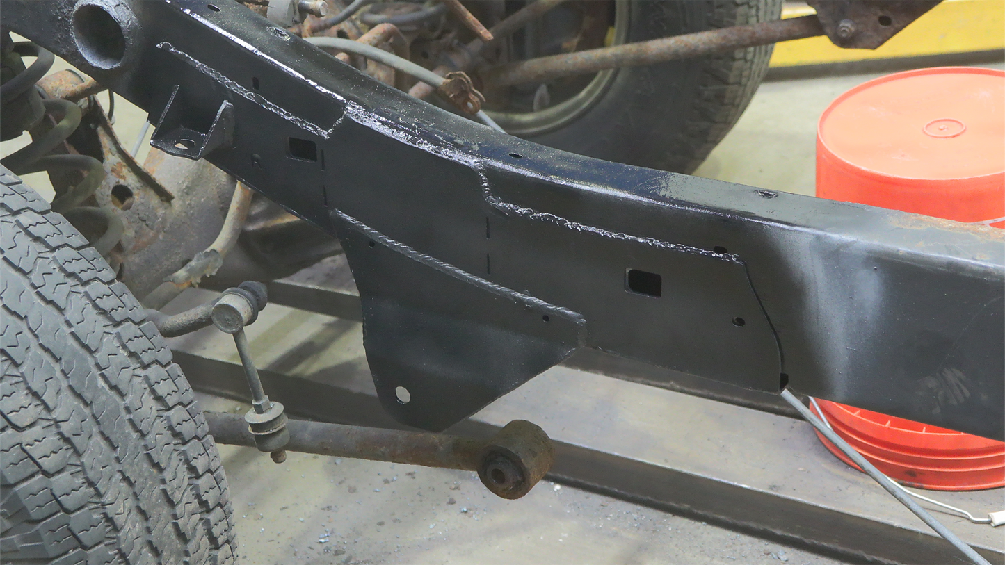 Mid-Rear Frame Repair Kit With C/A Mount Passenger Side For 1996-2002 Toyota 4Runner Rust Buster Frameworks-8