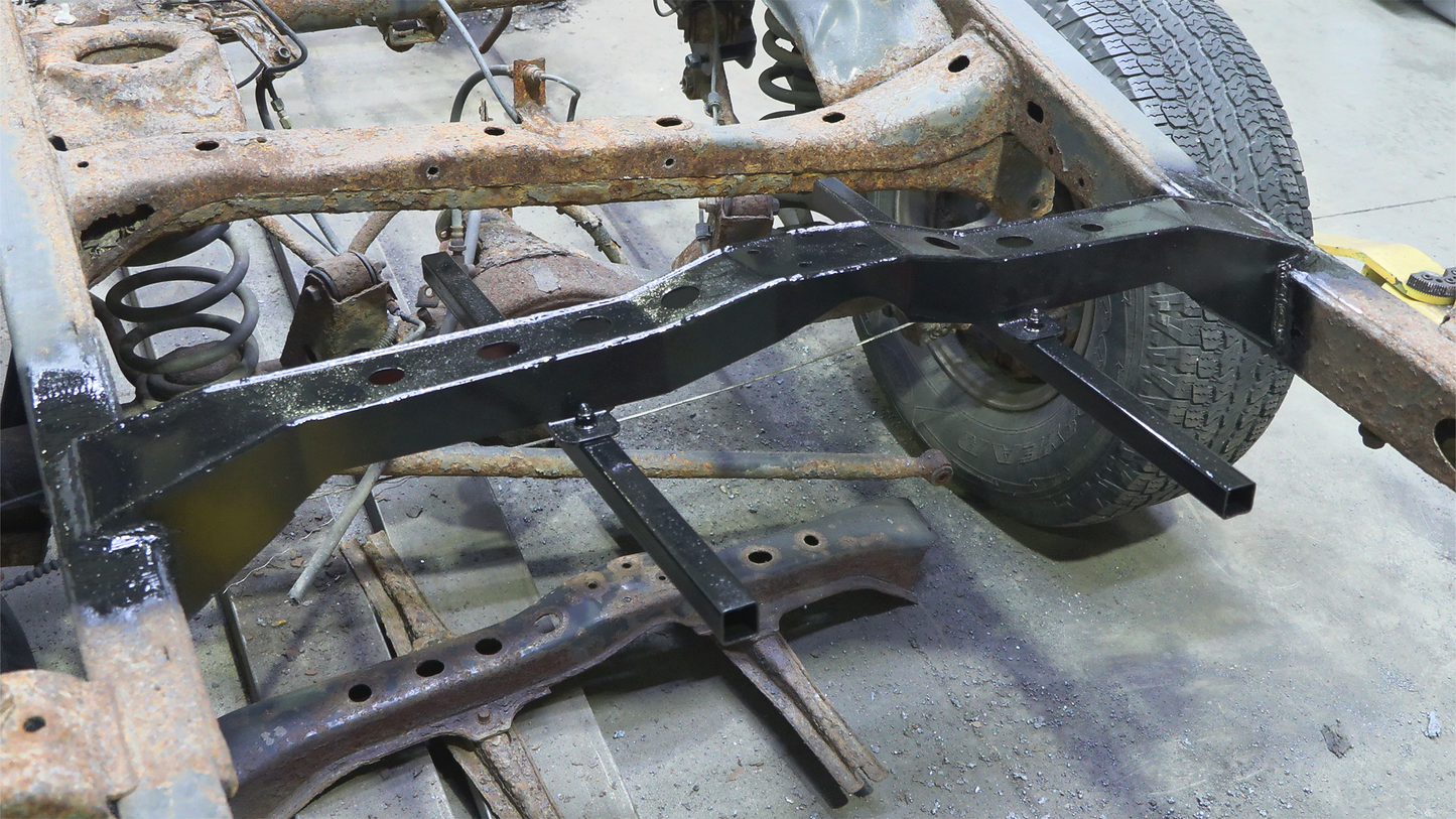 Spare Tire Carrier Crossmember For 1996-2002 Toyota 4Runner Rust Buster Frameworks-5