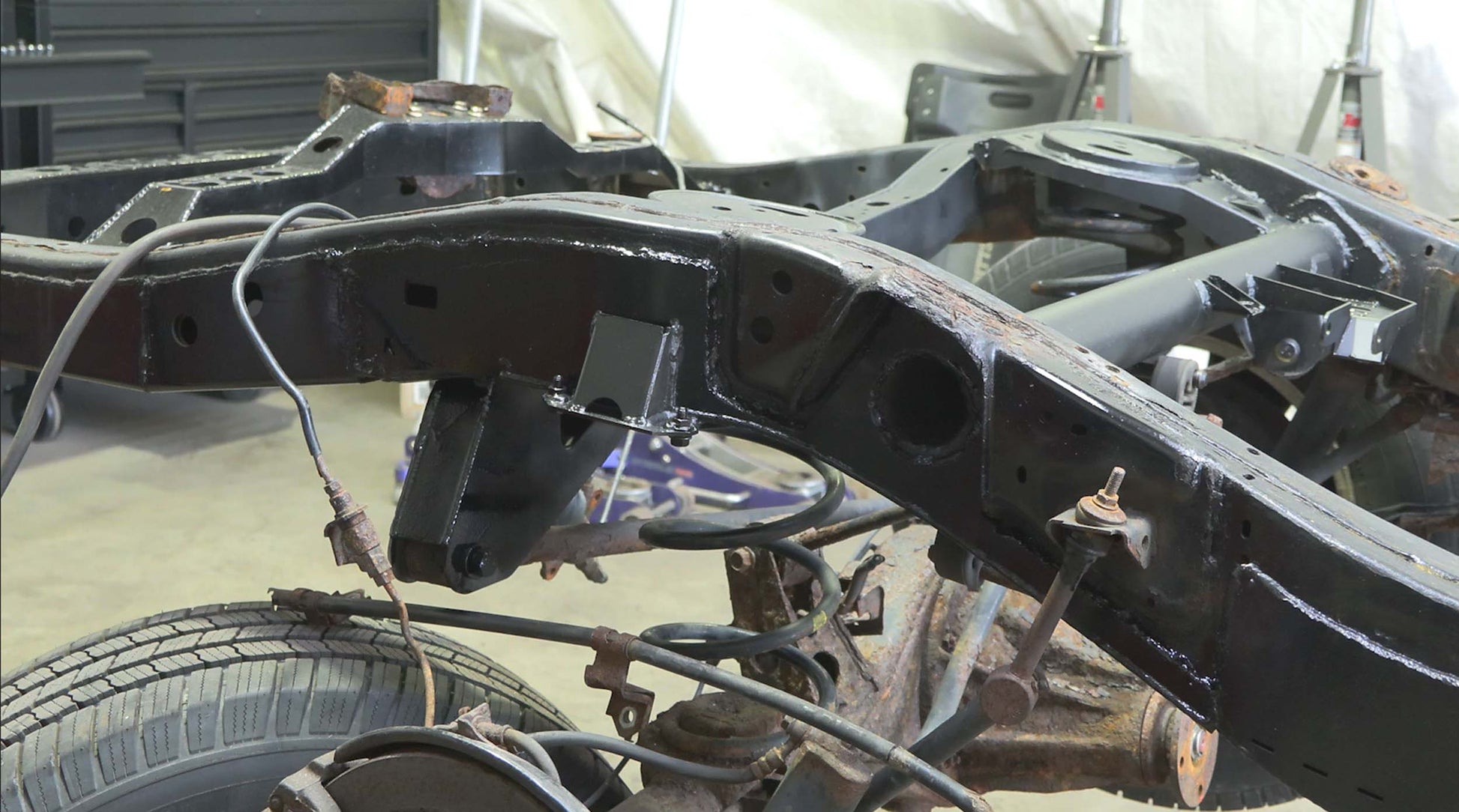 Over-the-Axle Frame Repair Kit For 03-14 Toyota 4Runner and FJ Cruiser Driver Side Rust Buster Frameworks-5