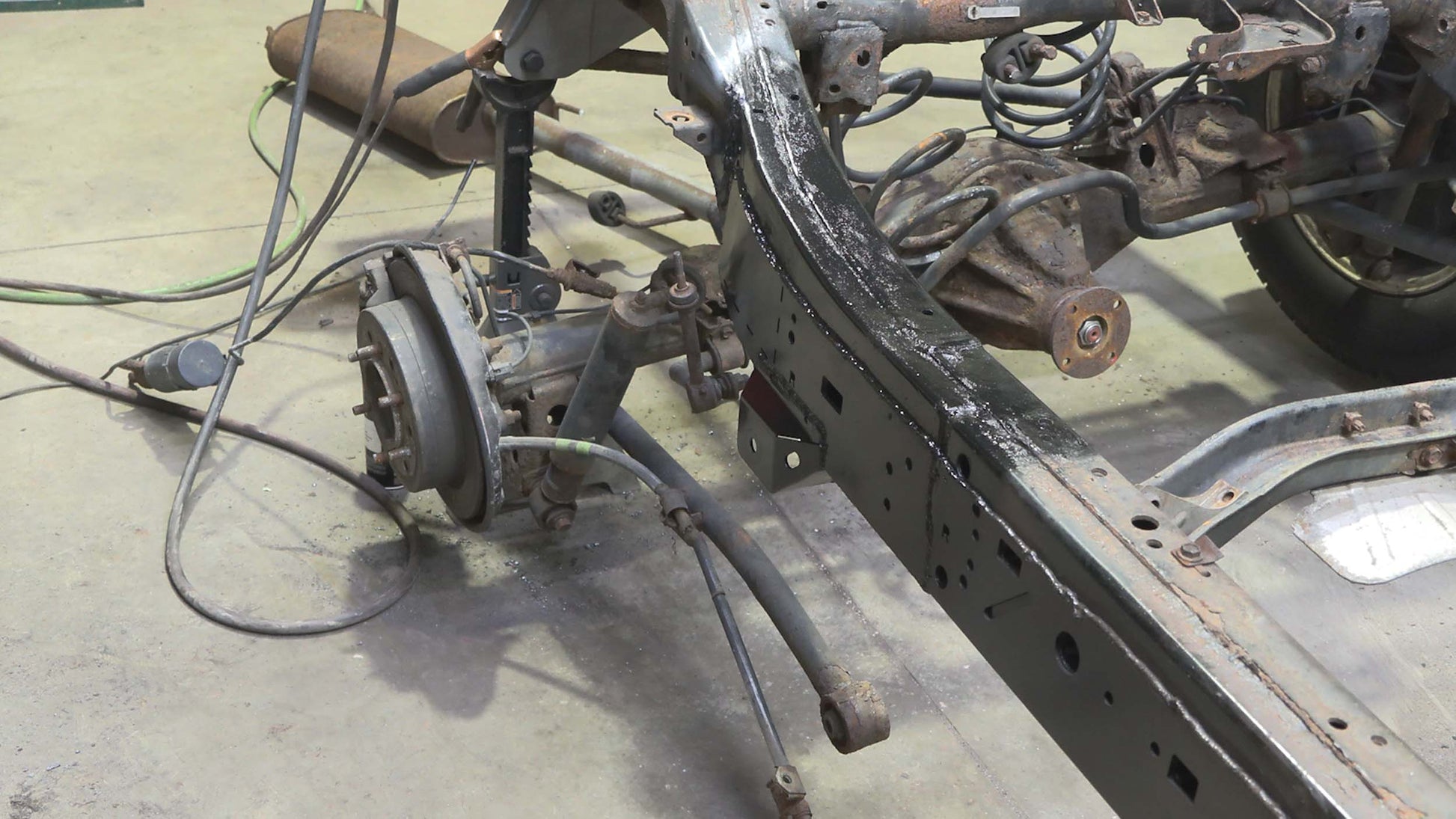 Rust Buster Frameworks Mid Frame Repair Kit For 4Runner and FJ Cruiser Passenger Side Rust Buster Frameworks